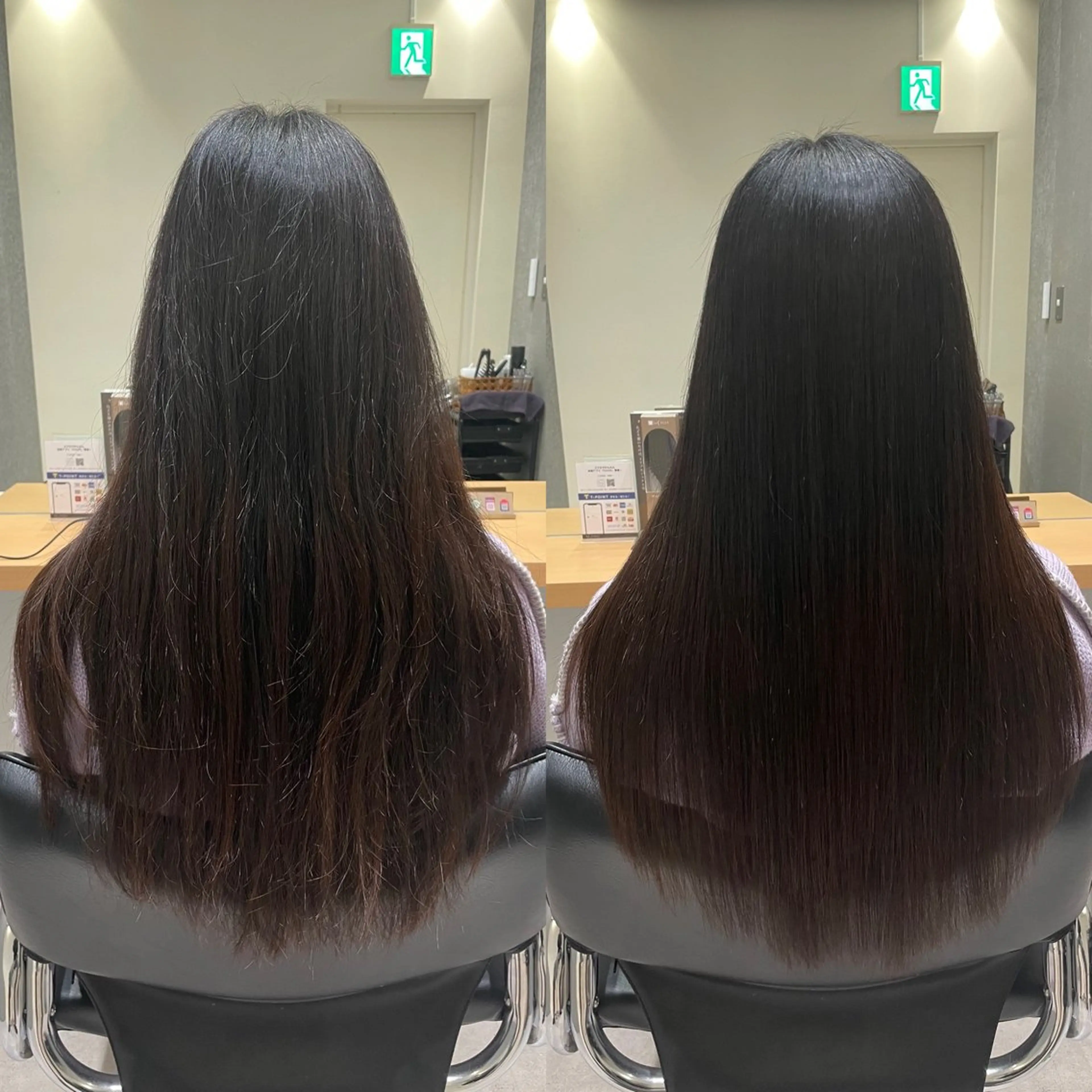 セミロング 髪質改善 トリートメント トリートメント ヘッドスパ 髪質改善ヘアケア 艶髪特化/上田のヘアスタイル