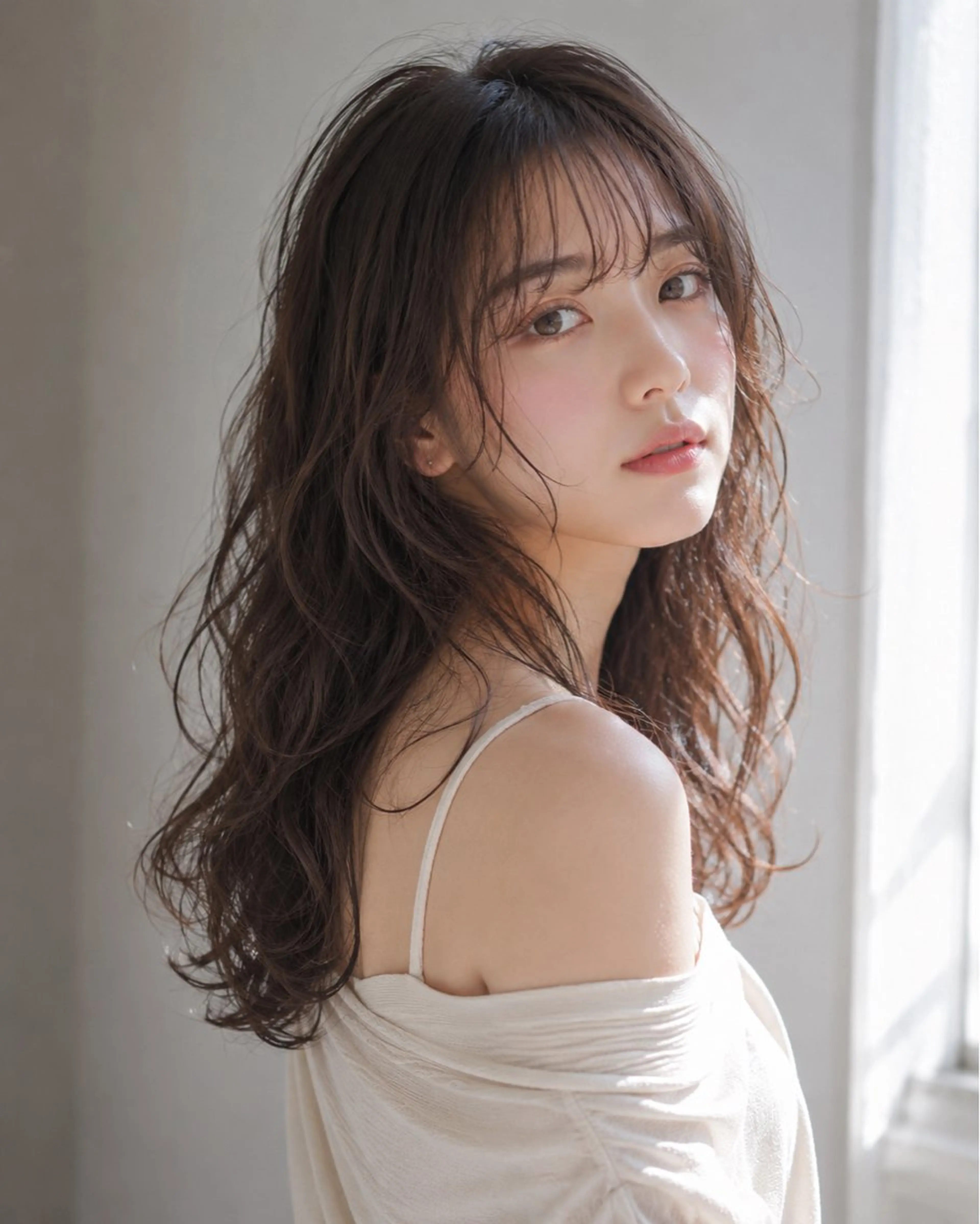 【柔らか質感パーマ🫧✨➕似合わせカット✂️】モデルの写真