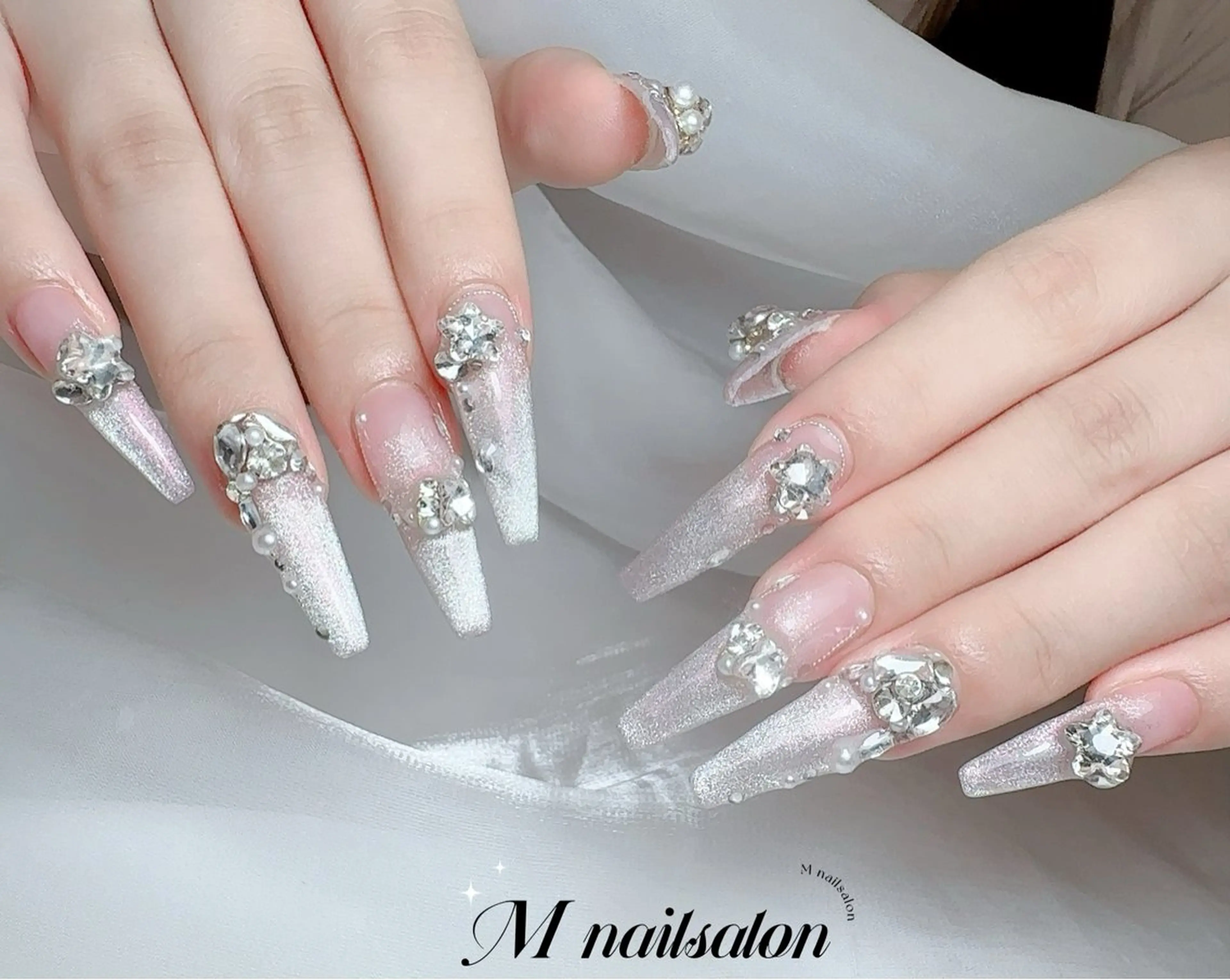 ネイル M🌷nail 長さだし専門店のネイルデザイン