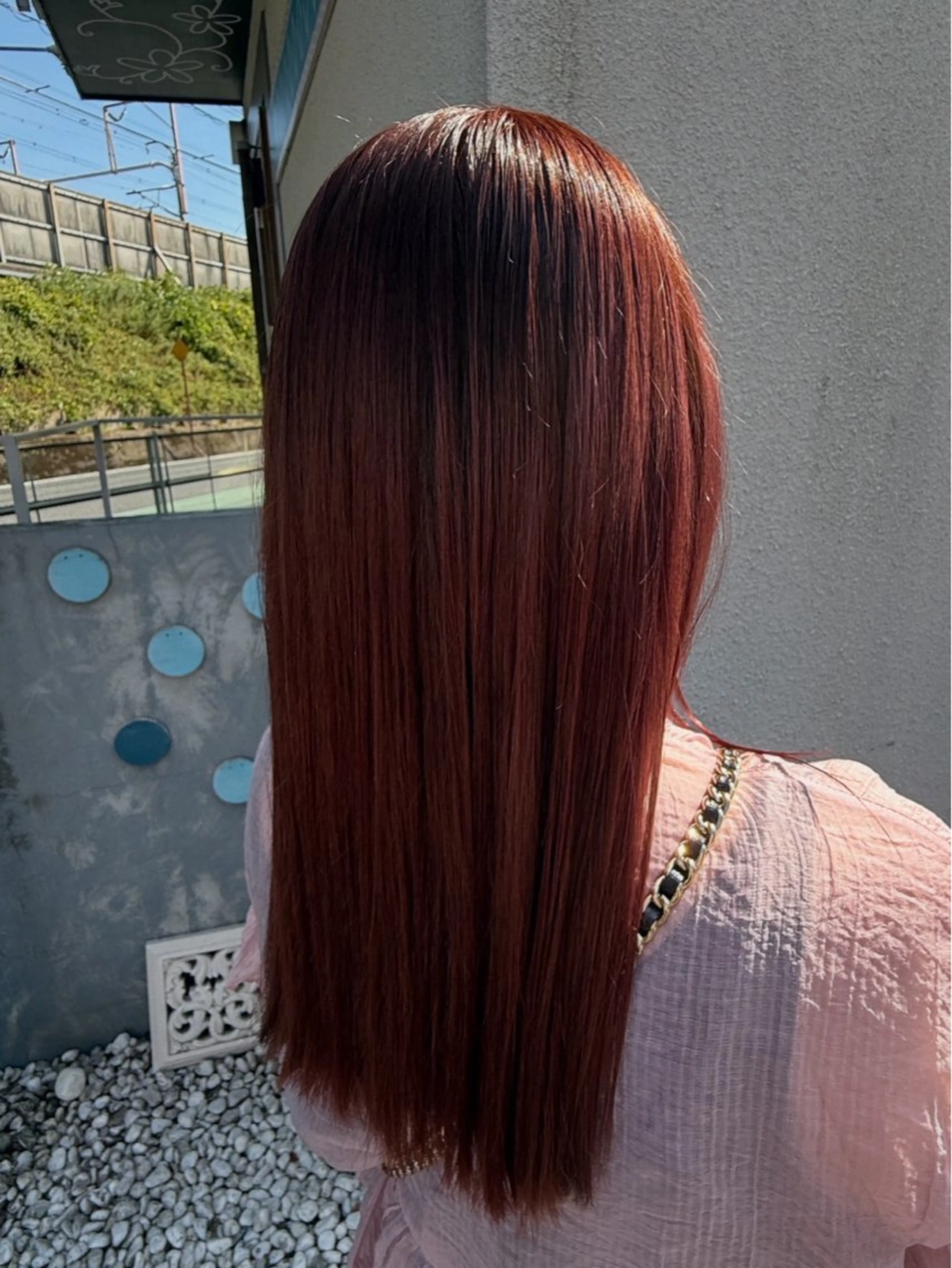 ロング カラー ヘアカラー 村上 姫嘉のヘアスタイル