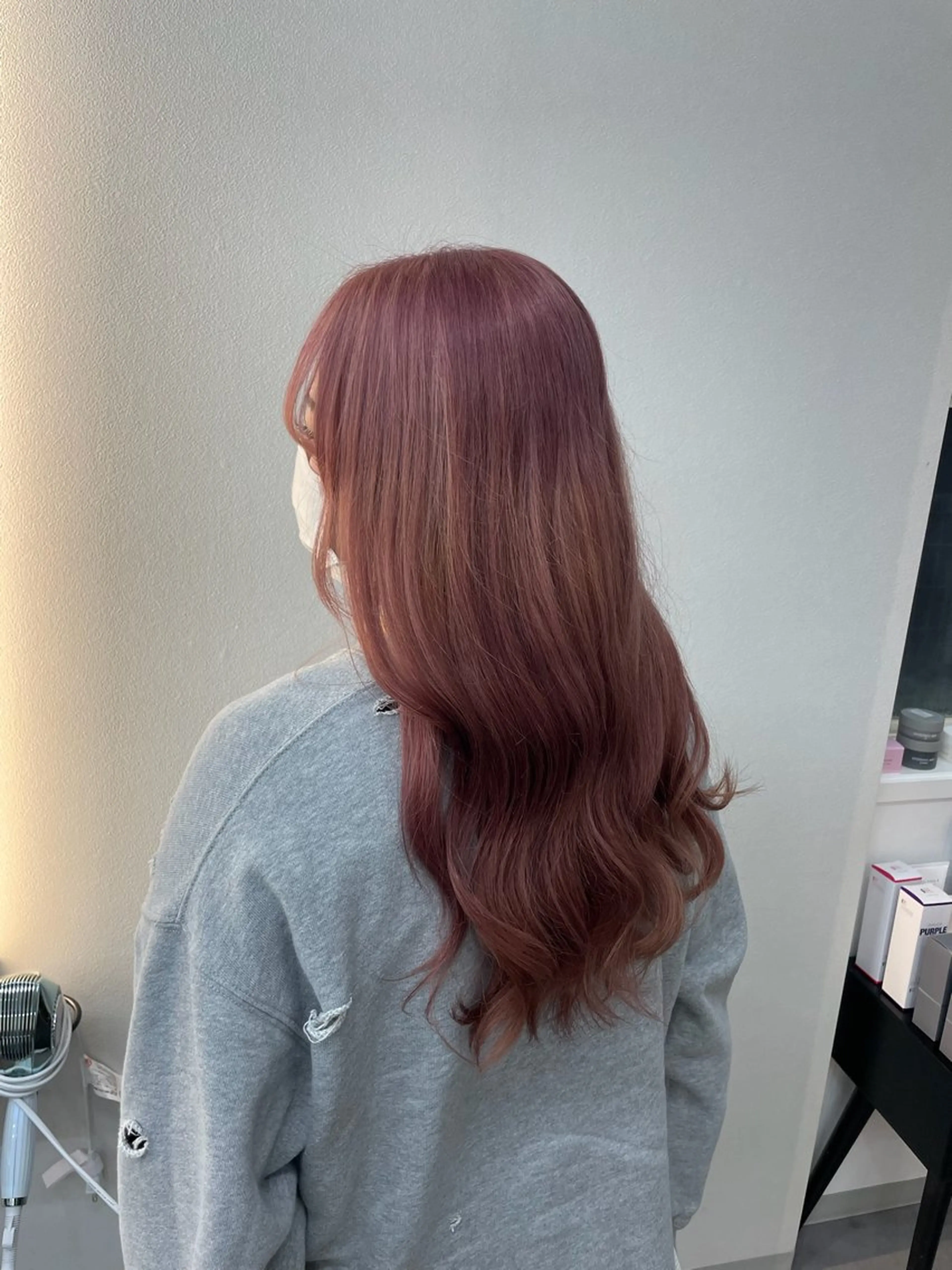 【🍫最高峰のケアブリーチ🍫】                  エフェクトブリーチ➕カラー➕カット➕スチームケアTRの写真