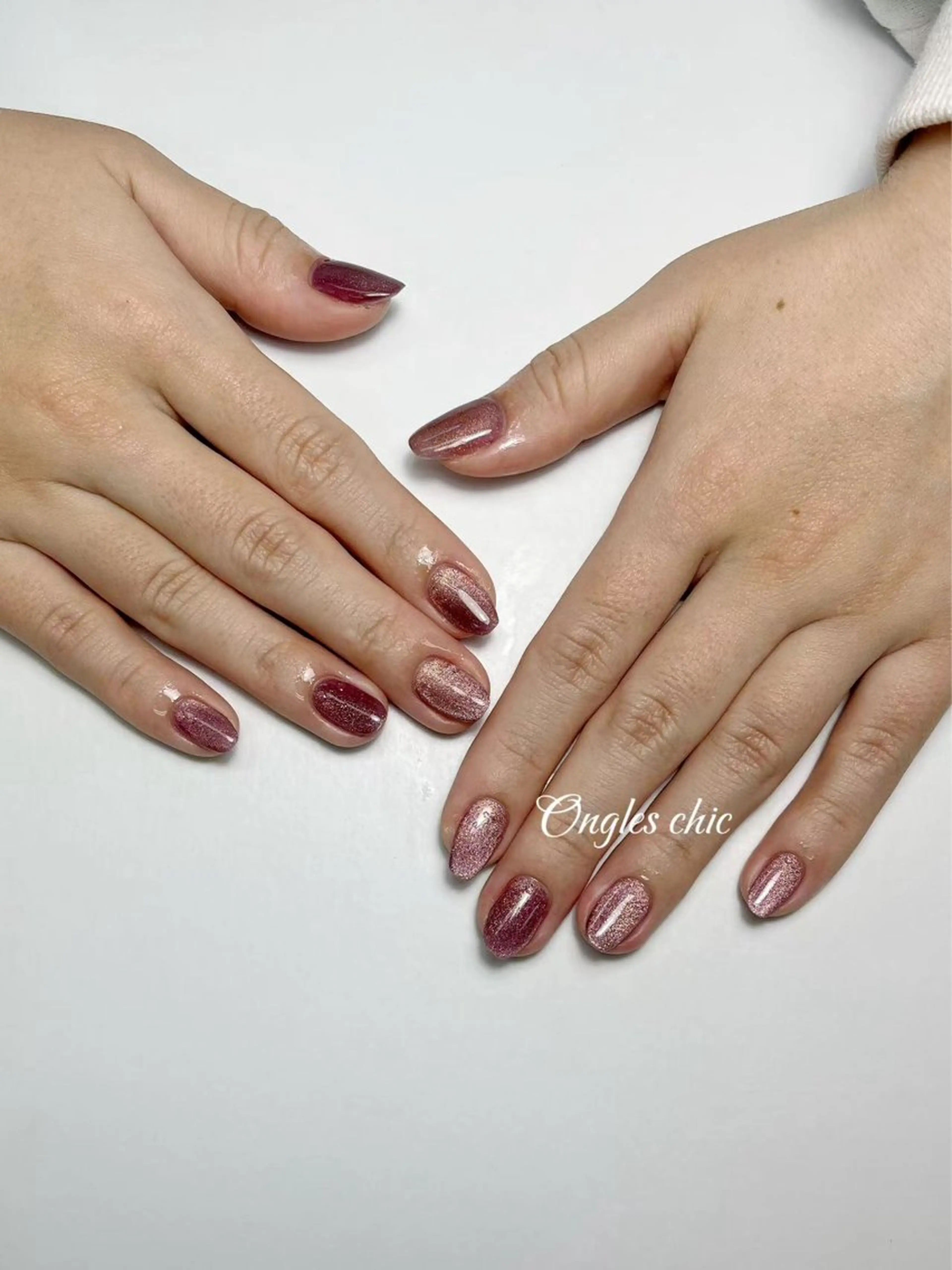 ネイル ハンドネイル ハンドケア ongles chicのネイルデザイン