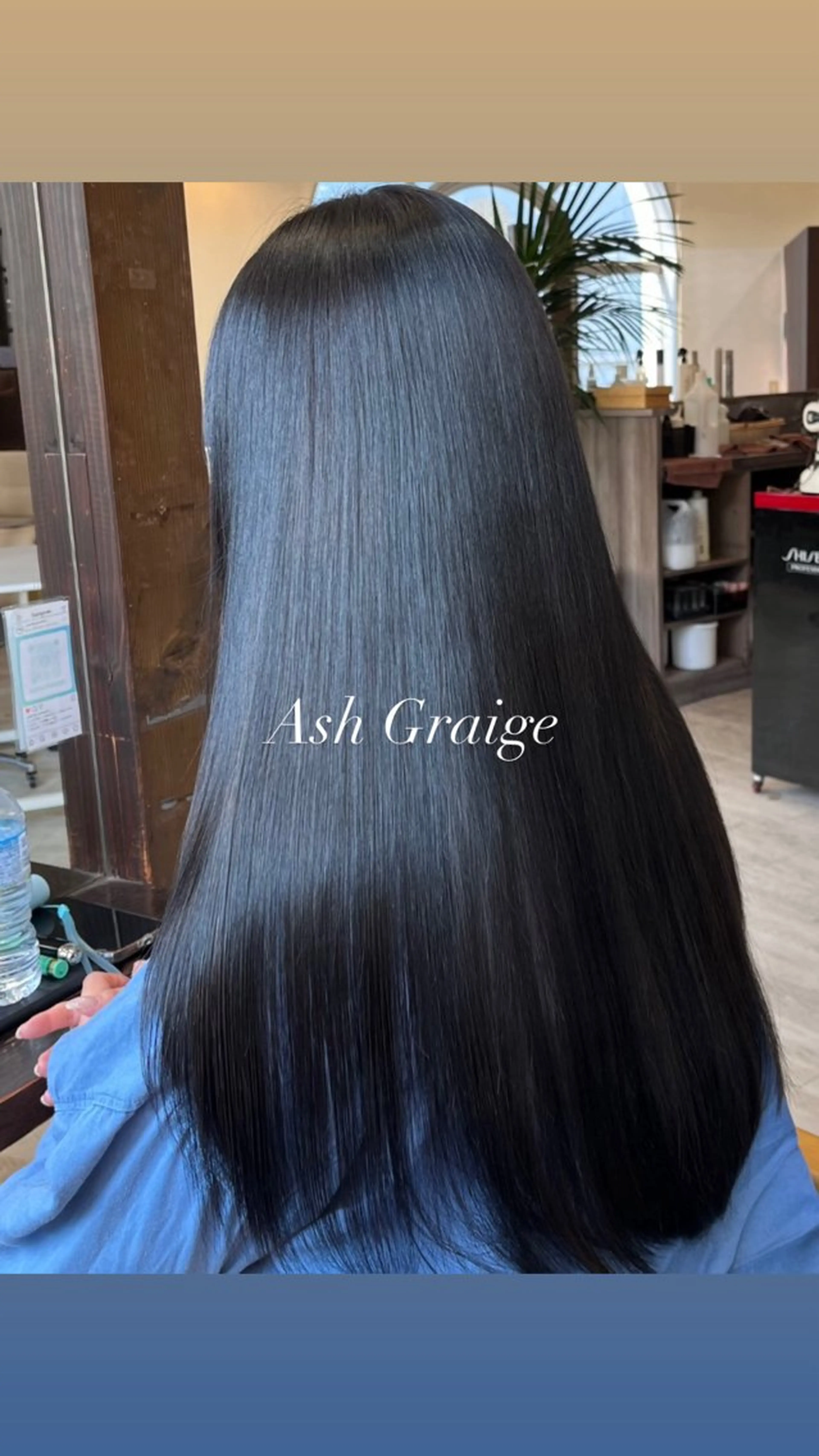 ロング カット ヘアカラー トリートメント 西 沙菜/ツヤ髪/ 透明感カラー🥣🎀のヘアスタイル