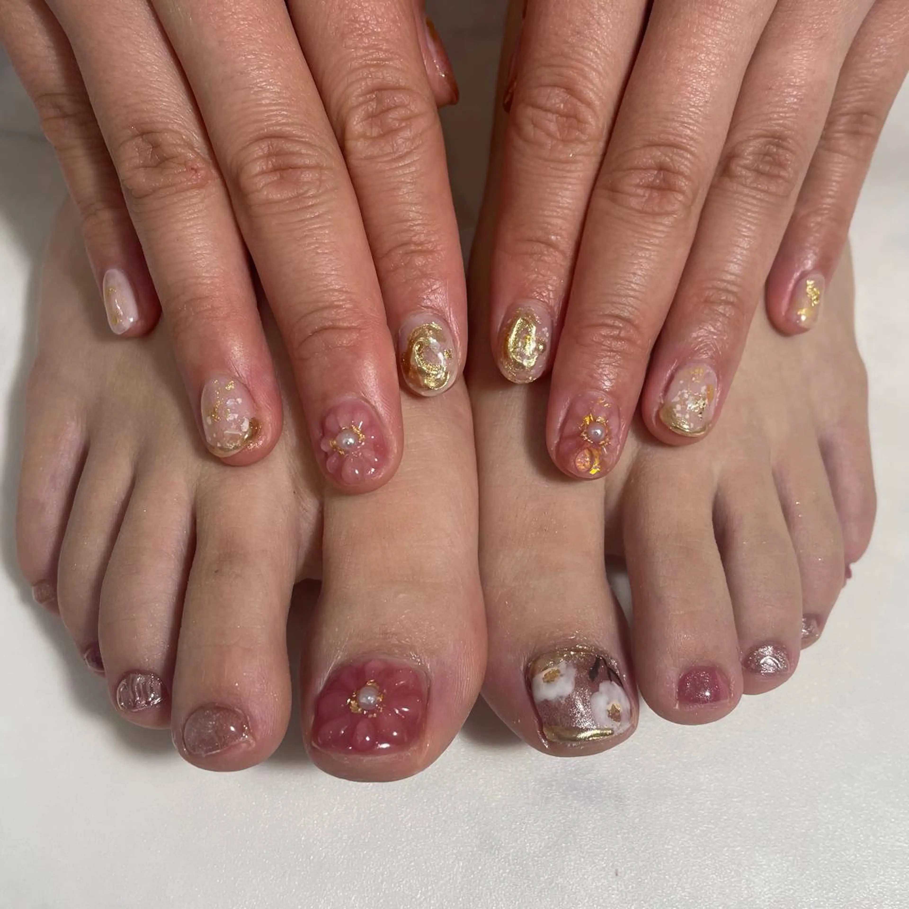 ジェル乗せ放題コースの写真