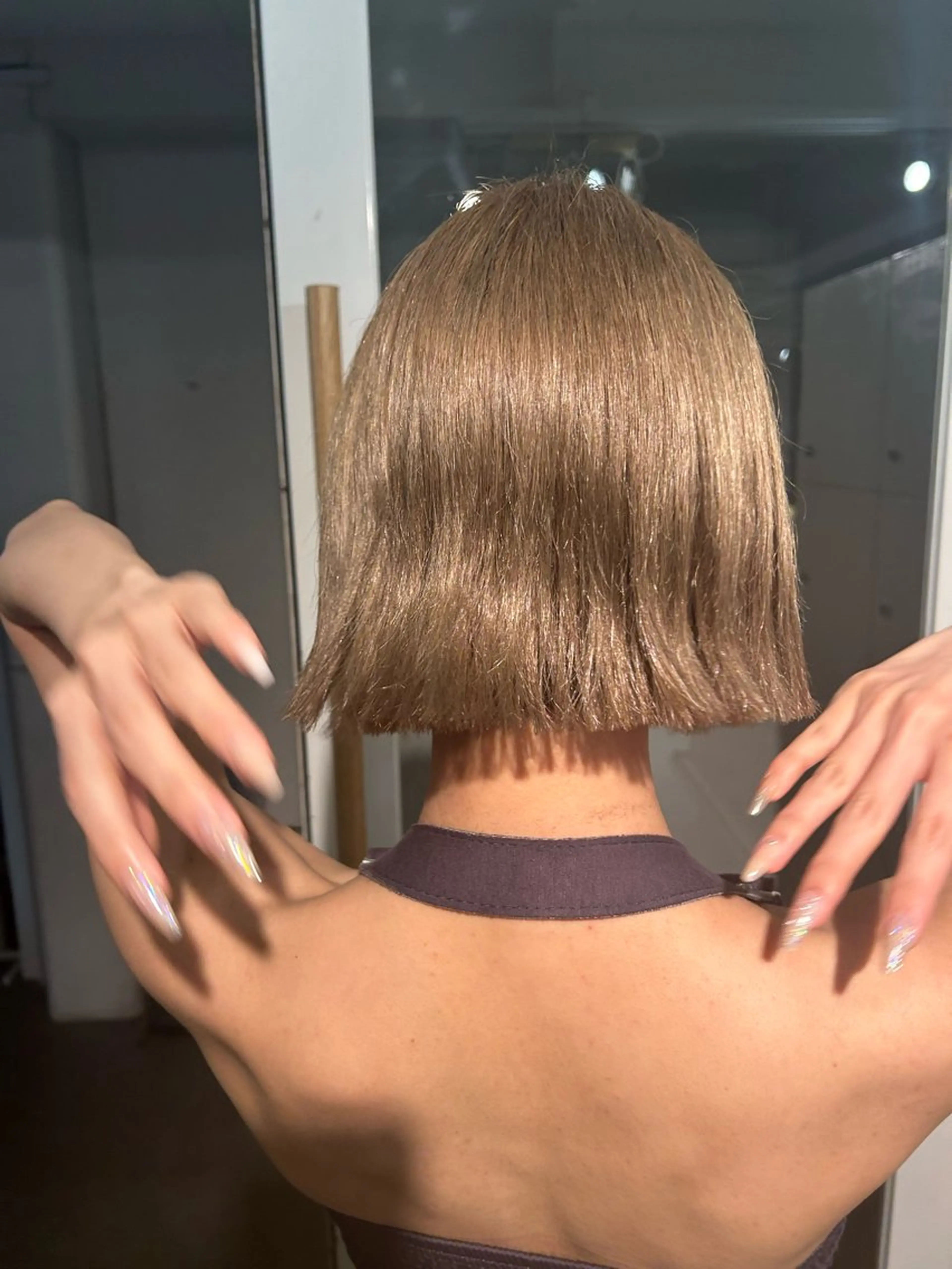 ショート ボブ 京谷 宥のヘアスタイル