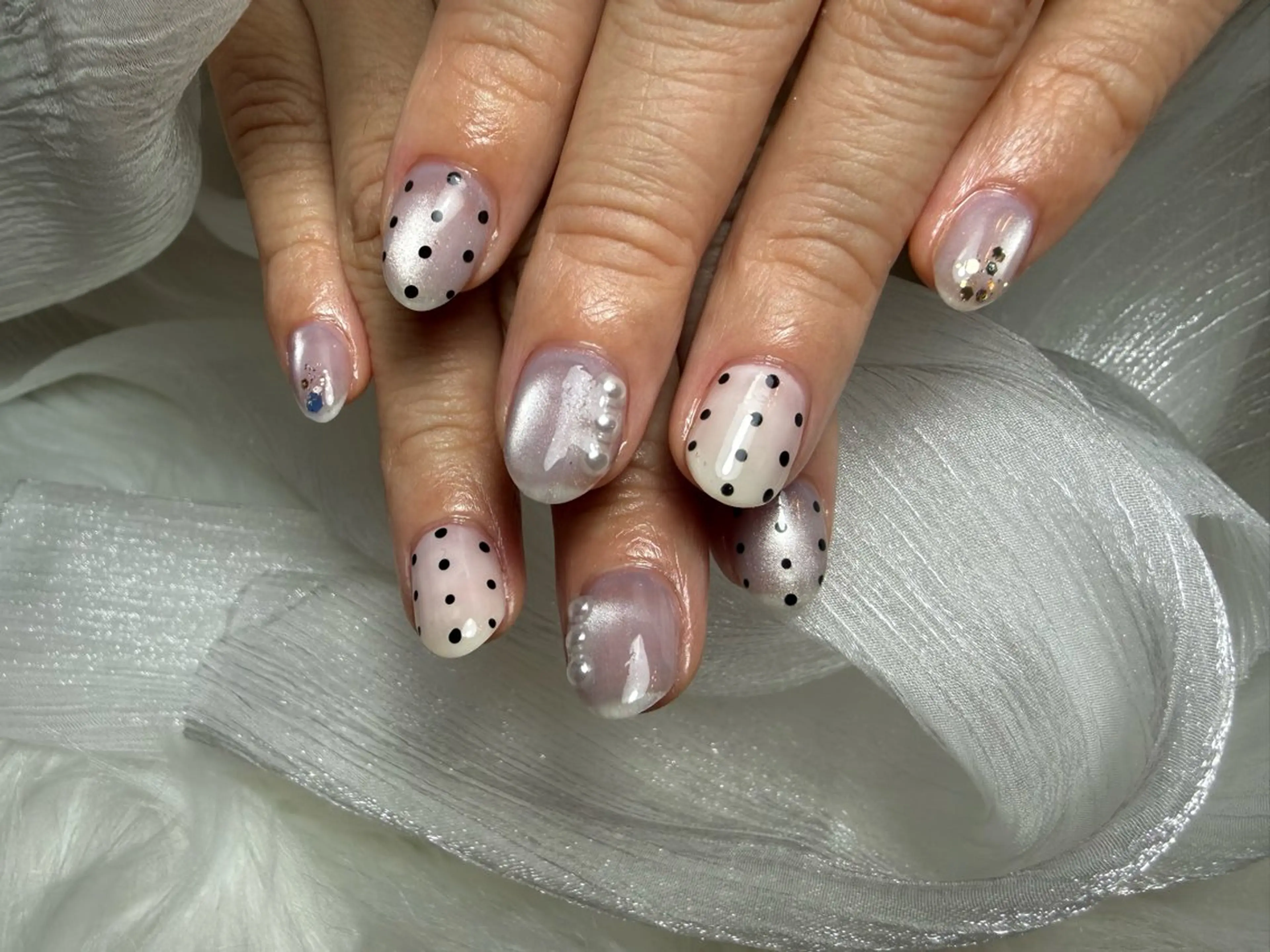 ミディアム shandy nailのネイルデザイン