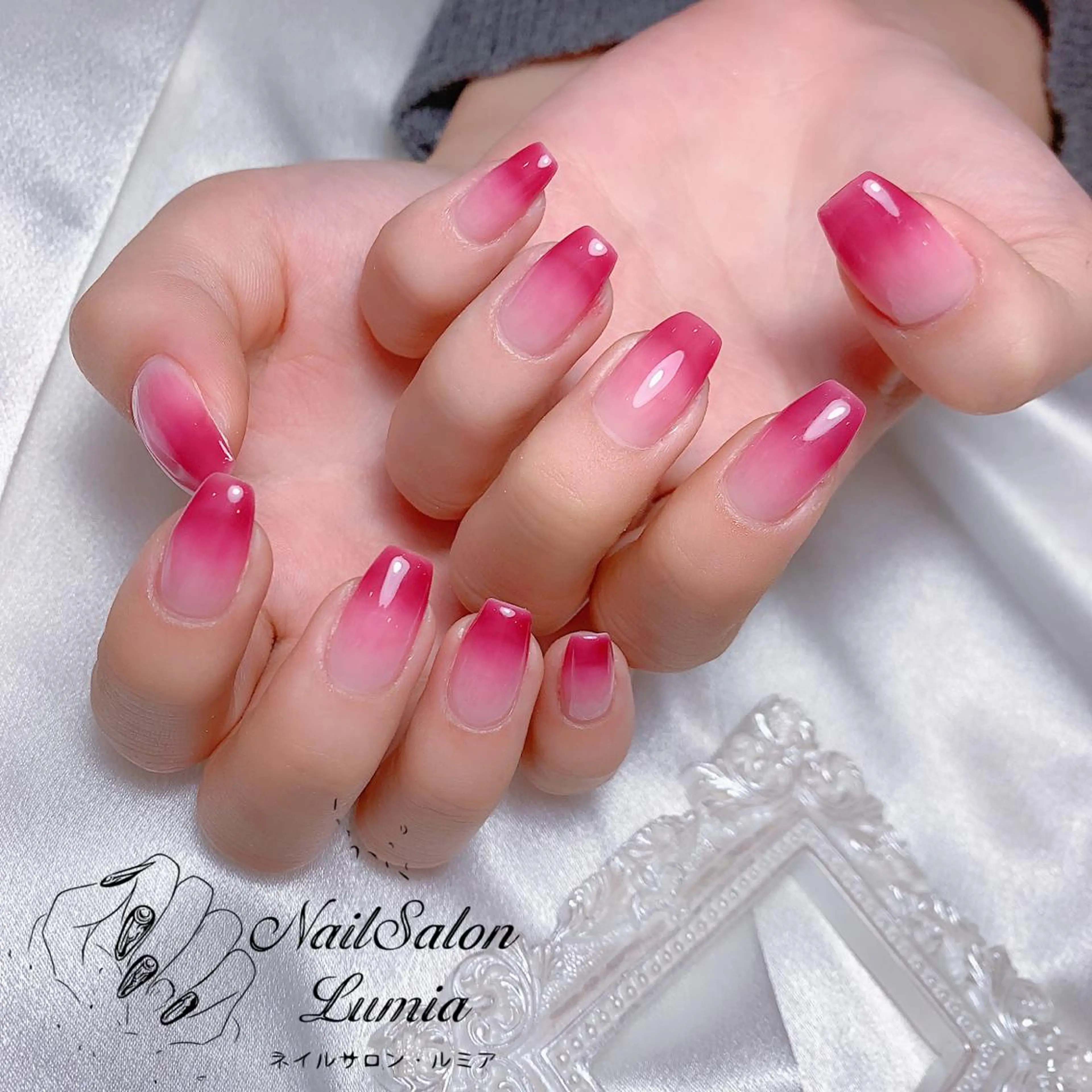 ネイル ハンドネイル ネイルサロン ルミア Lumia 店長のネイルデザイン