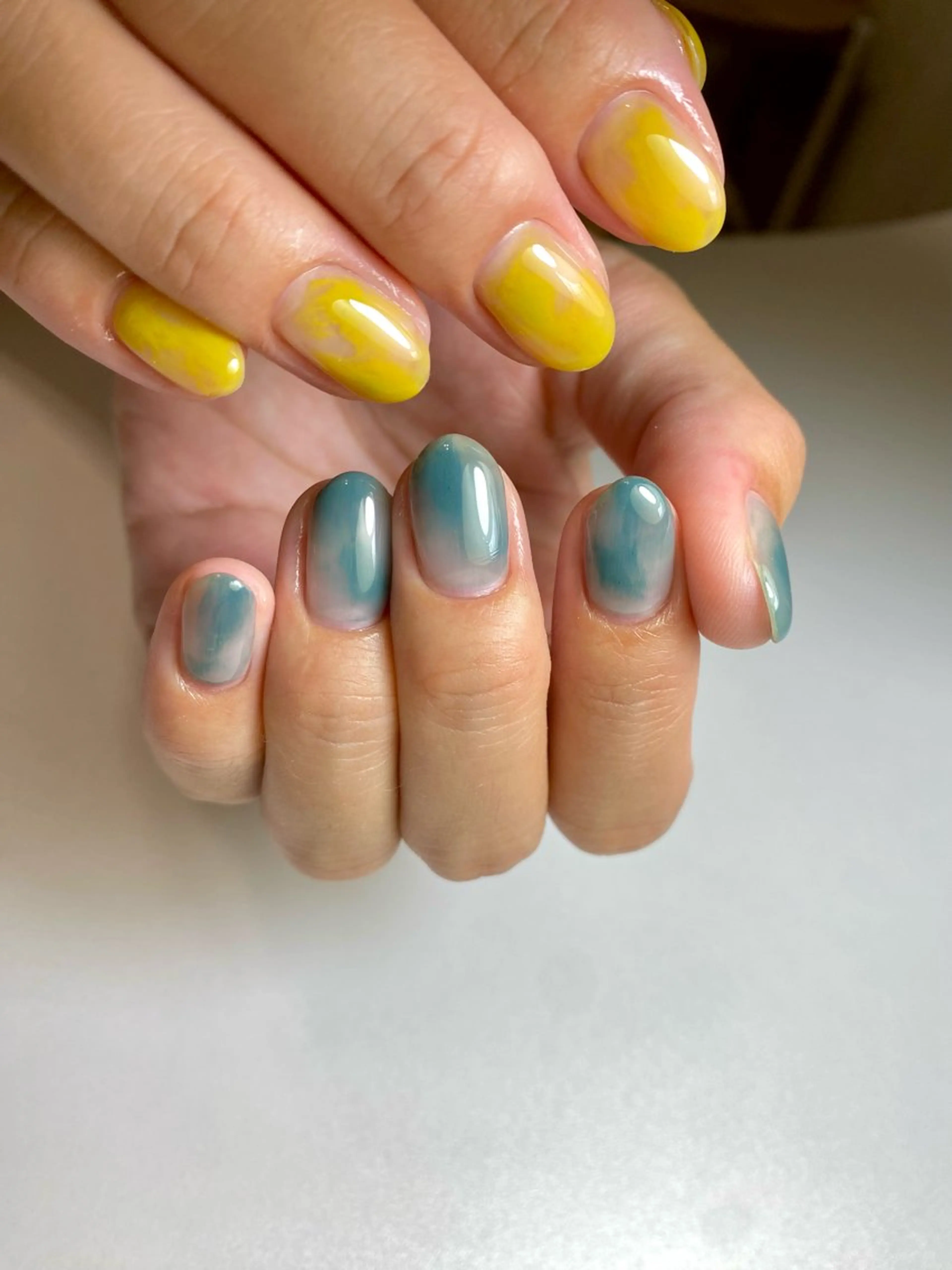 ネイル ワンカラーネイル ハンドネイル nail salon eve...のネイルデザイン
