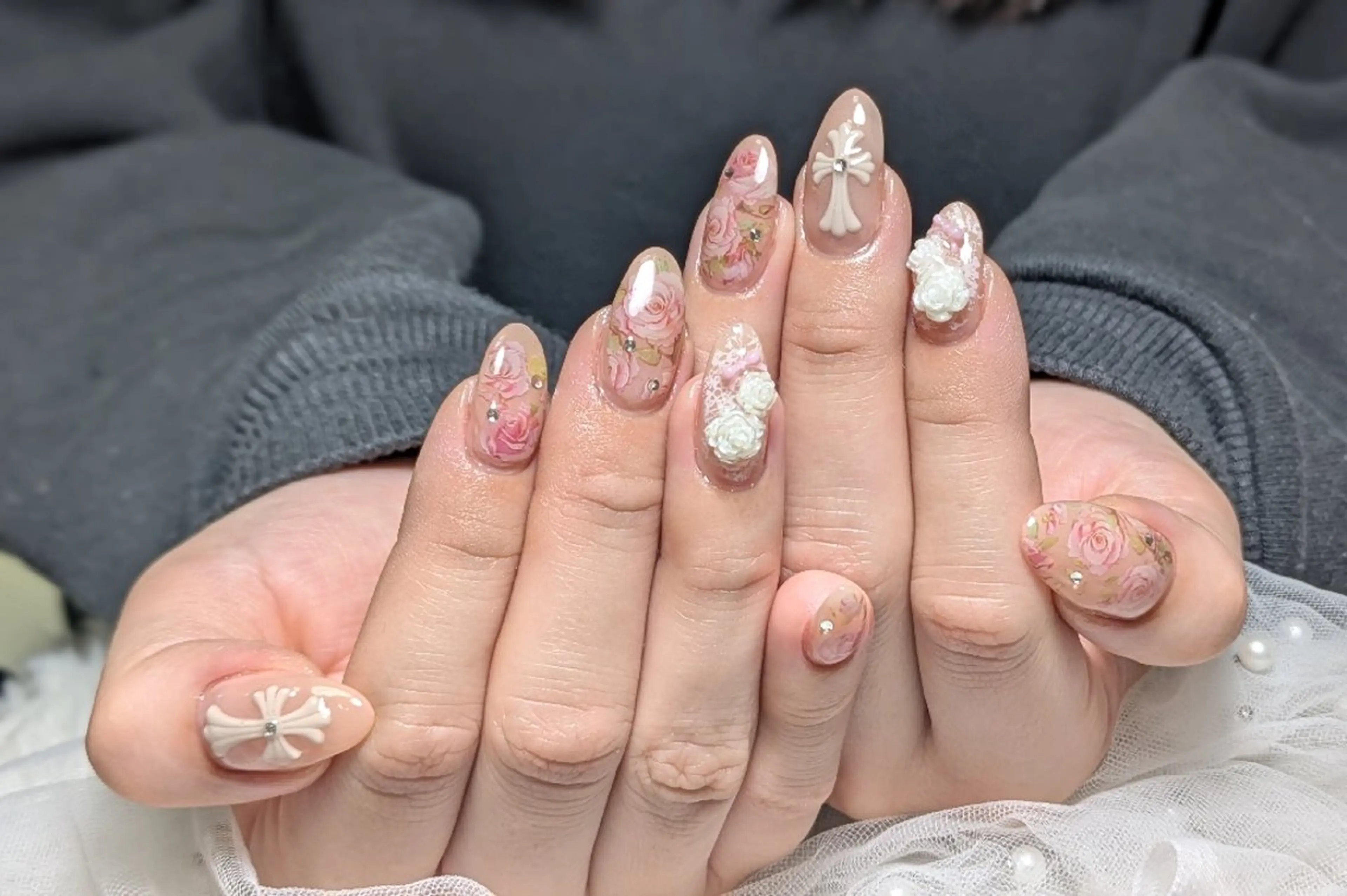 ネイル シンプルネイル ハンドネイル m&pPrivate nailsalonのネイルデザイン