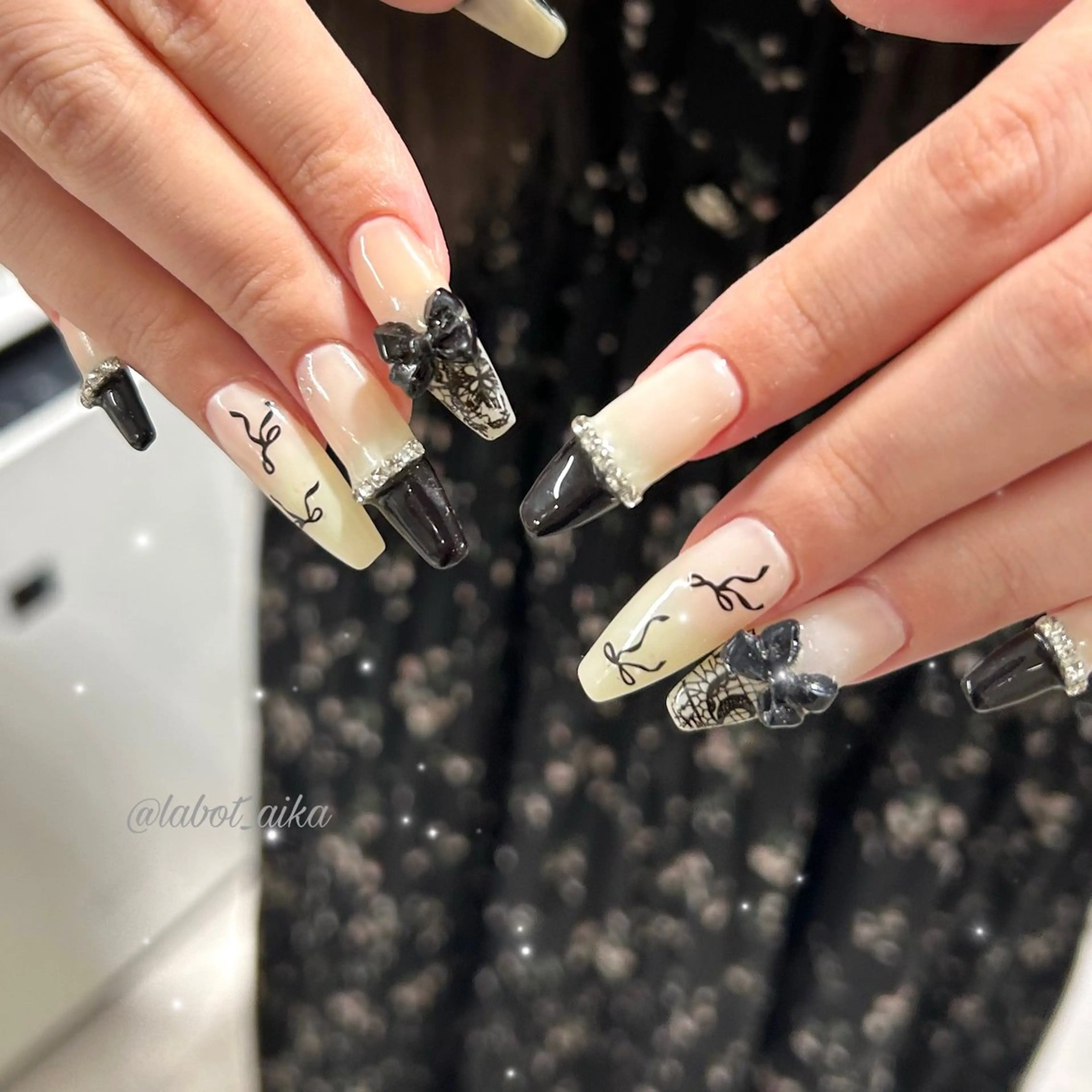 ネイル laboT nuit aikaのネイルデザイン