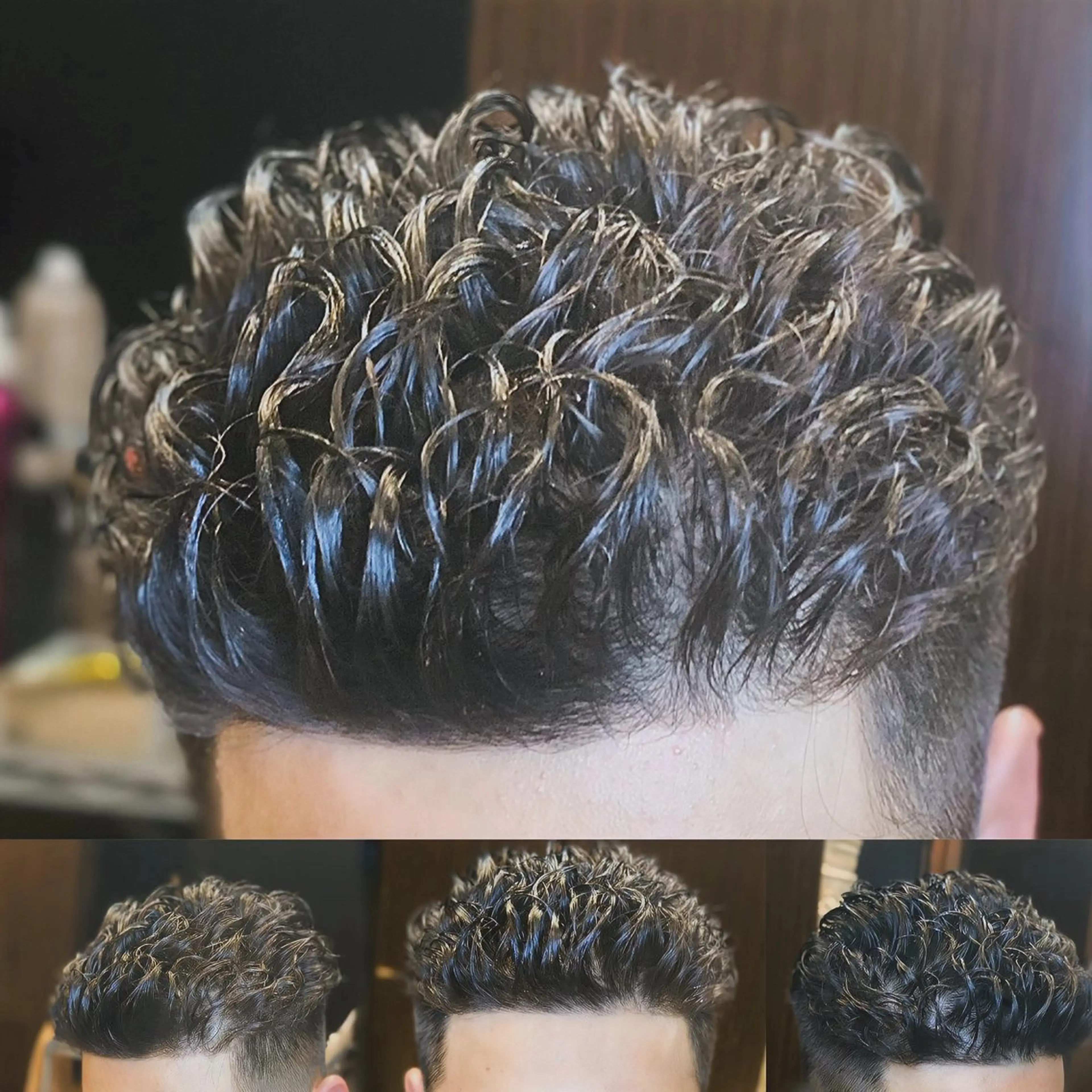 ショート カット パーマ 北川 竜也のヘアスタイル