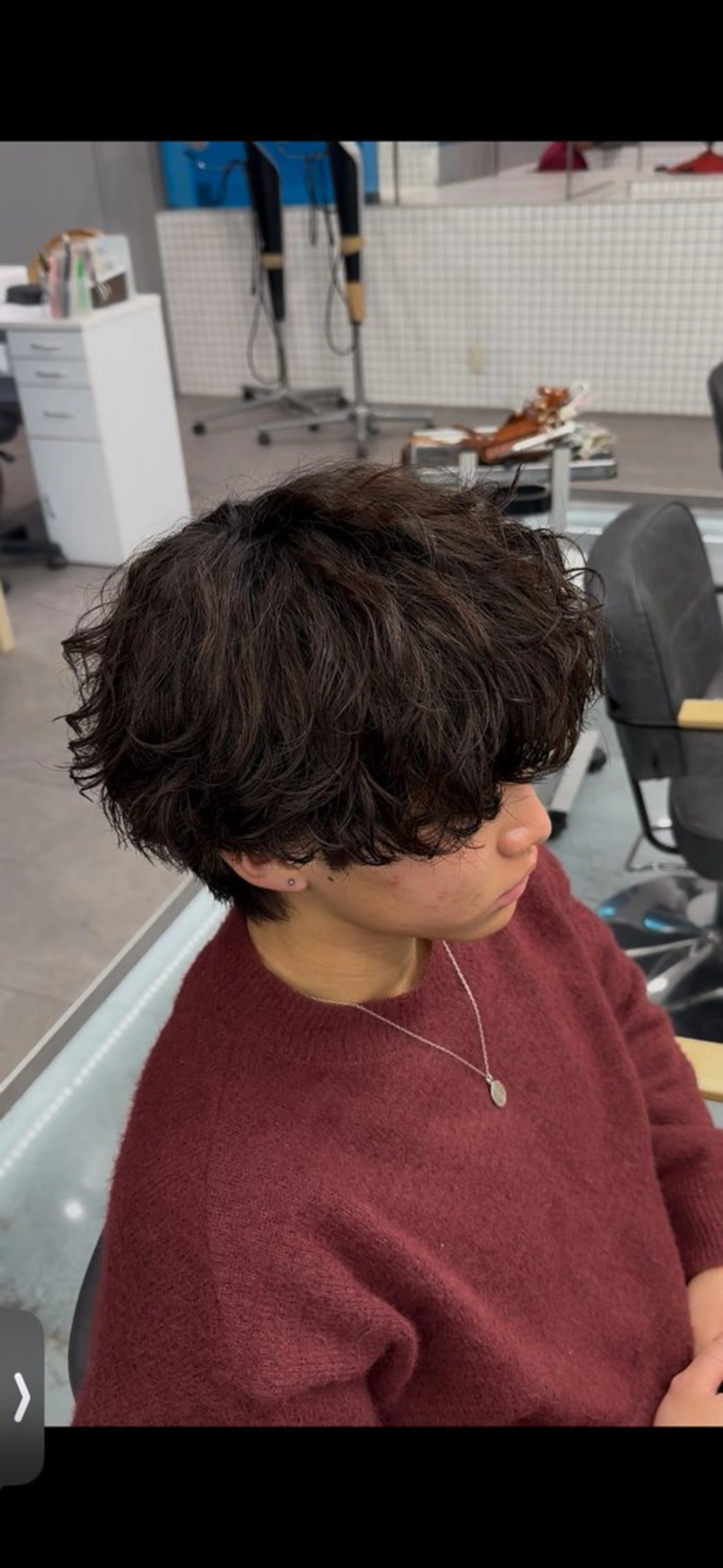 パーマ メンズ メンズブリーチ センターパート メンズハイトーン メンズインナーカラー メンズ韓国風 カット パーマ ユウ✩.*˚/メンズ 特化/シャドウパーマのヘアスタイル