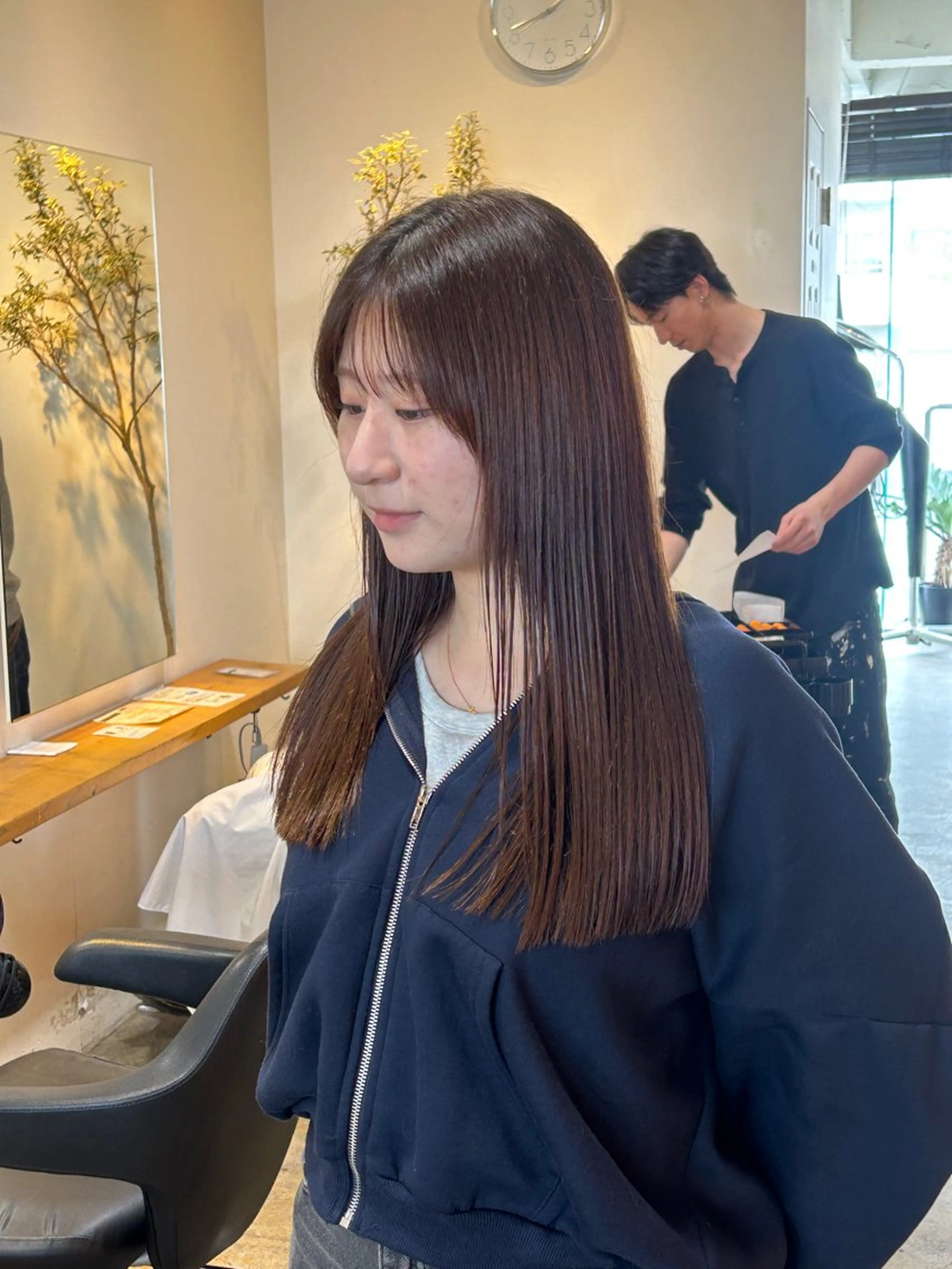 ロング カラー カット ヘアカラー ナチュラル大人っぽい スタイル　MAORIのヘアスタイル