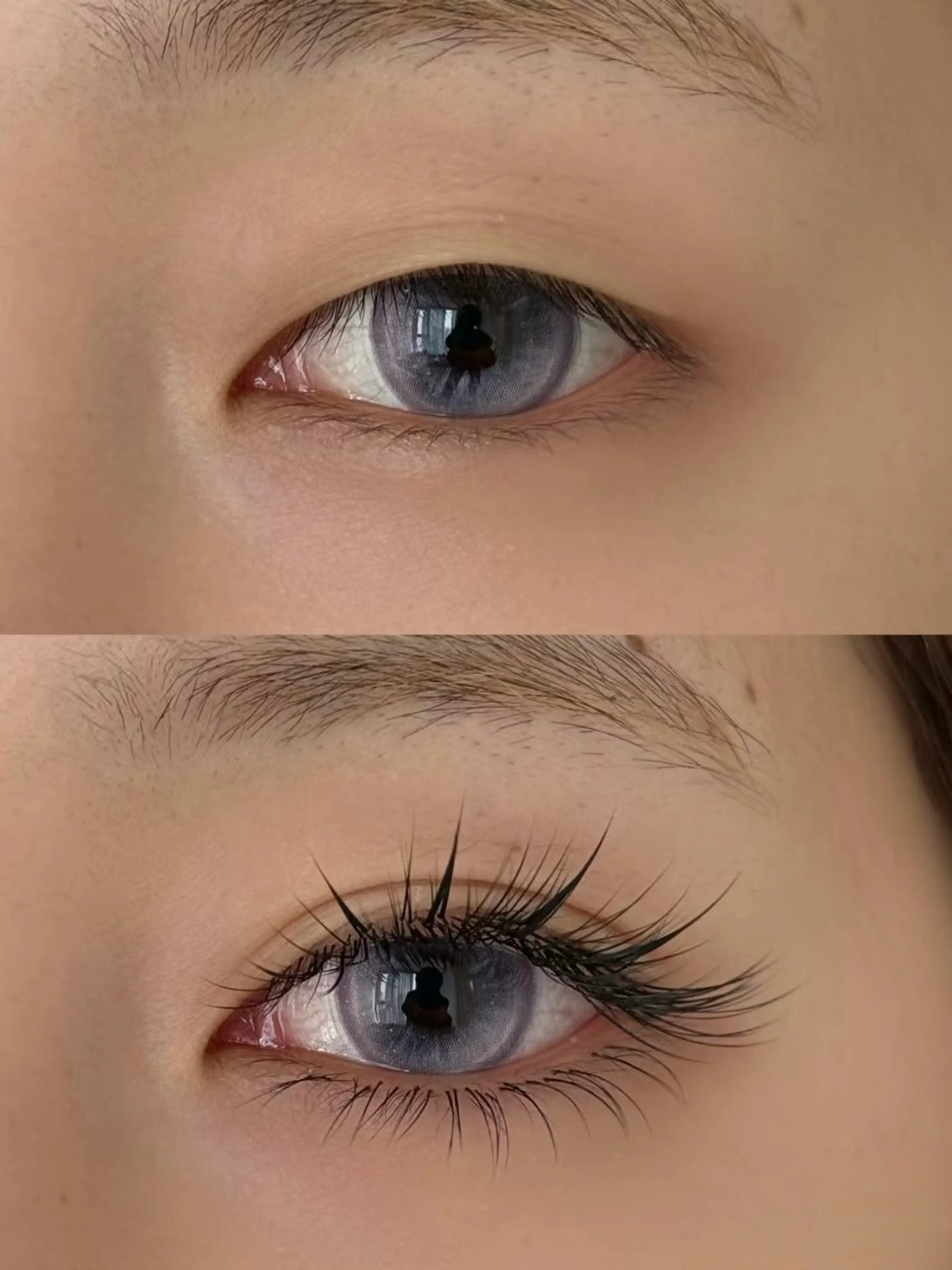 LED人気No.1★次世代★Lカール 💗ワンホンボリュームラッシュまつエク400本の写真