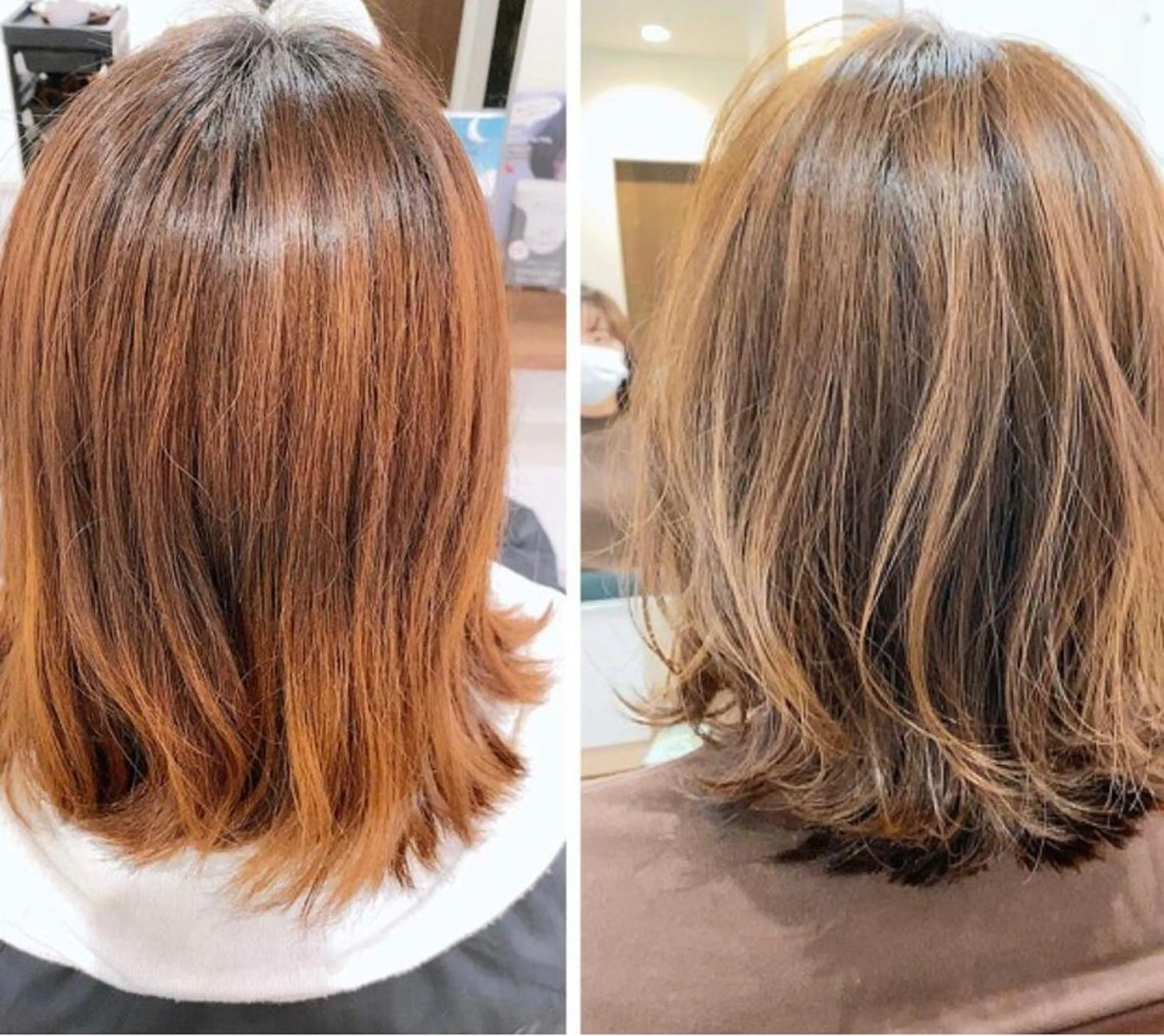 ミディアム カラー ヘアアレンジ Rely 美空のヘアスタイル