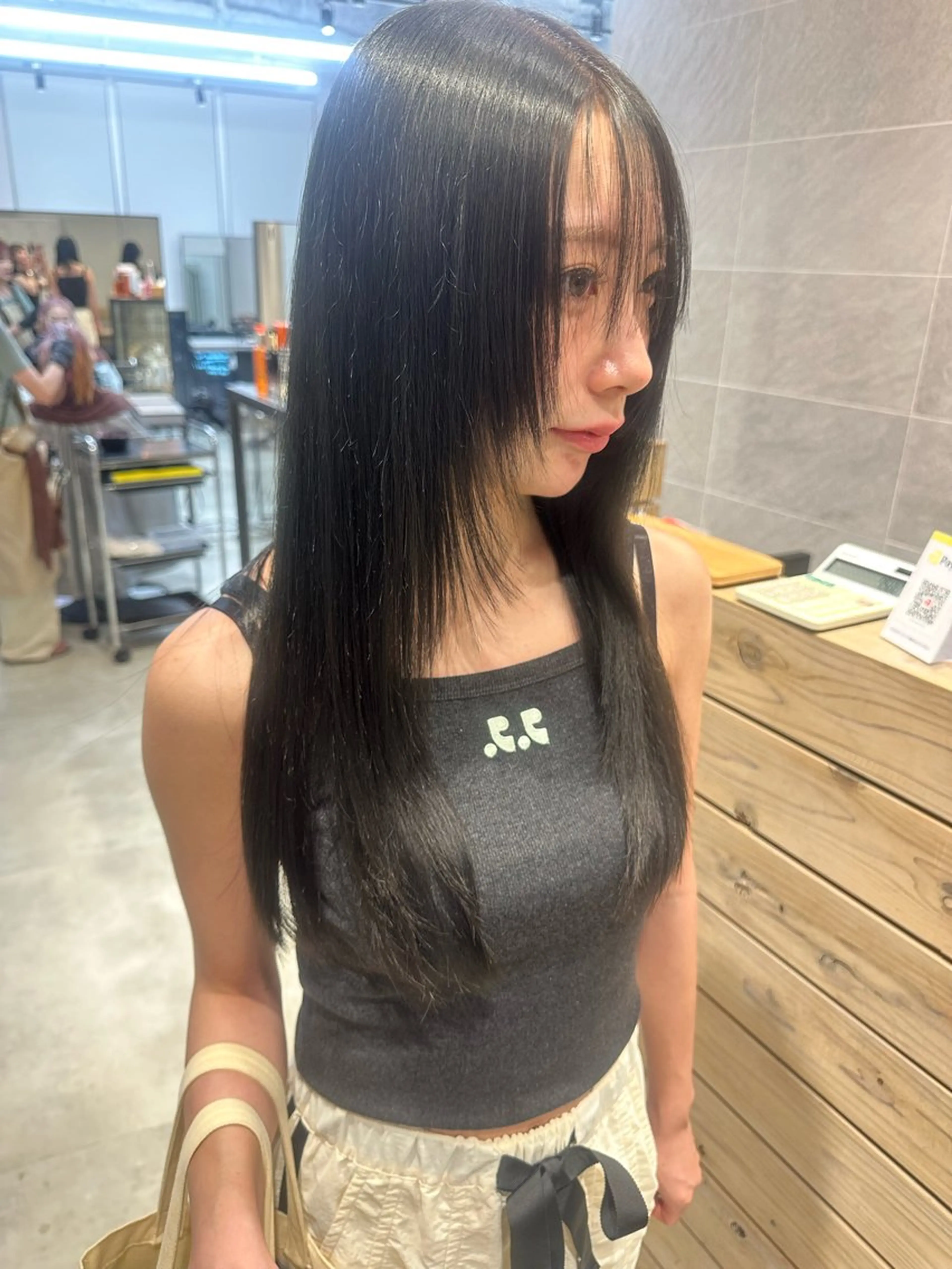 🩵シンプルメニュー🩵似合わせカット+カラー+うる艶トリートメント🩵透明感抜群イルミナカラーに変更◎の写真