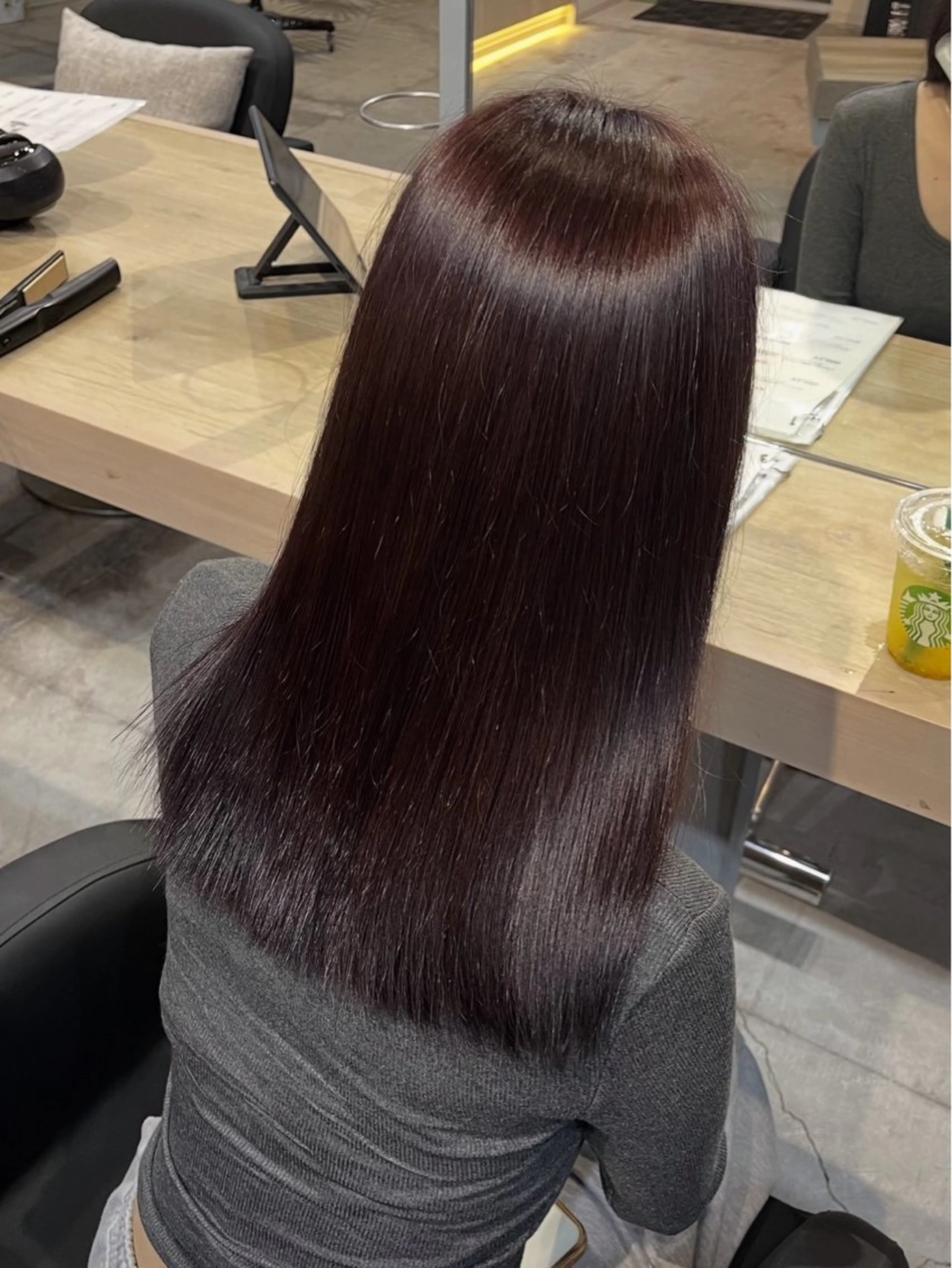 セミロング 野村 星斗のヘアスタイル