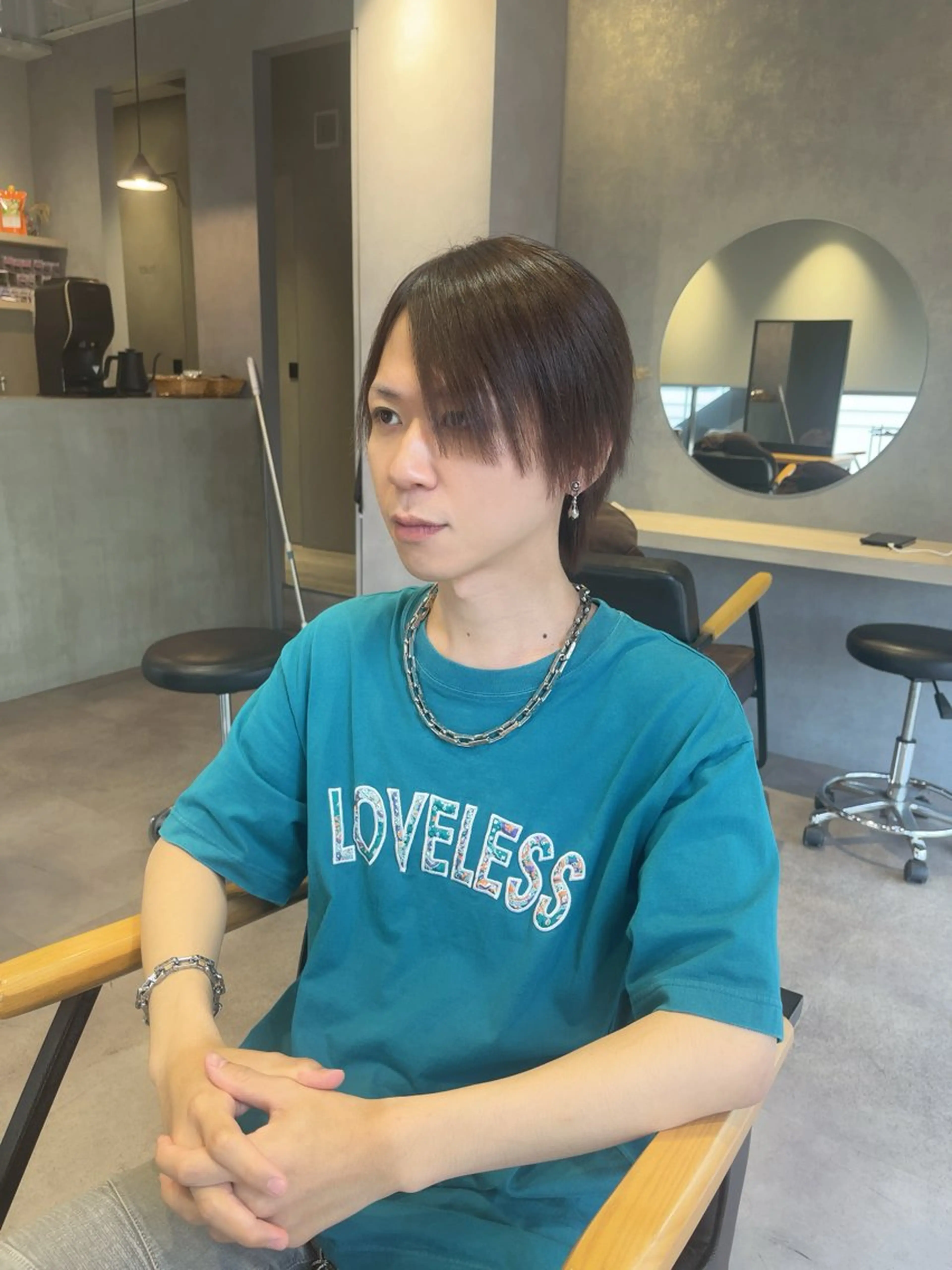 ショート メンズ カット 縮毛矯正 トリートメント 佐藤優太朗 似合わせ/髪質改善のヘアスタイル