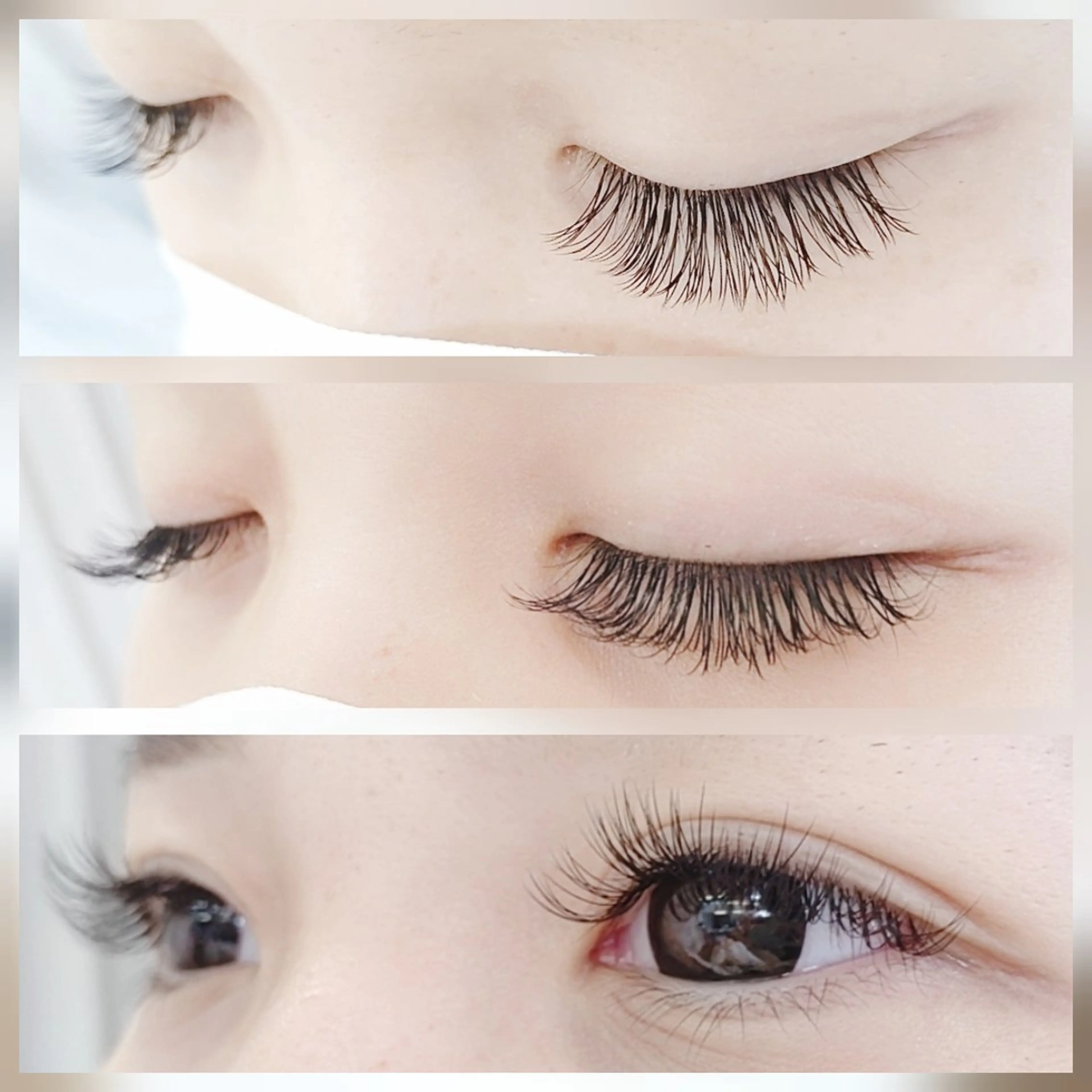 マツエク・マツパ Cカール キュート ♢МИГ (ミーク)♢のマツエク・マツパデザイン