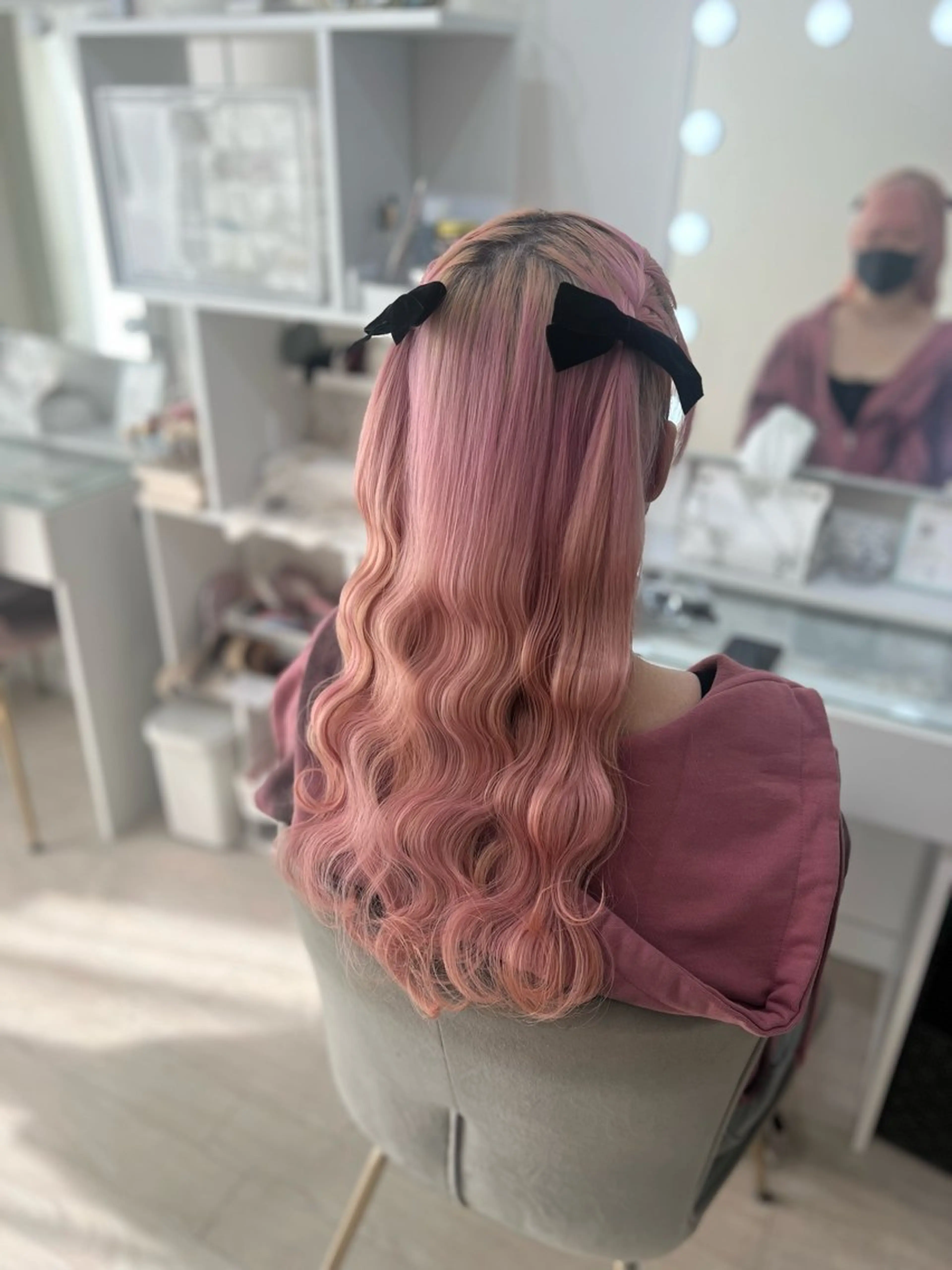 ロング ヘアセット ヘアセット/金山 佐野 妃都美のヘアスタイル