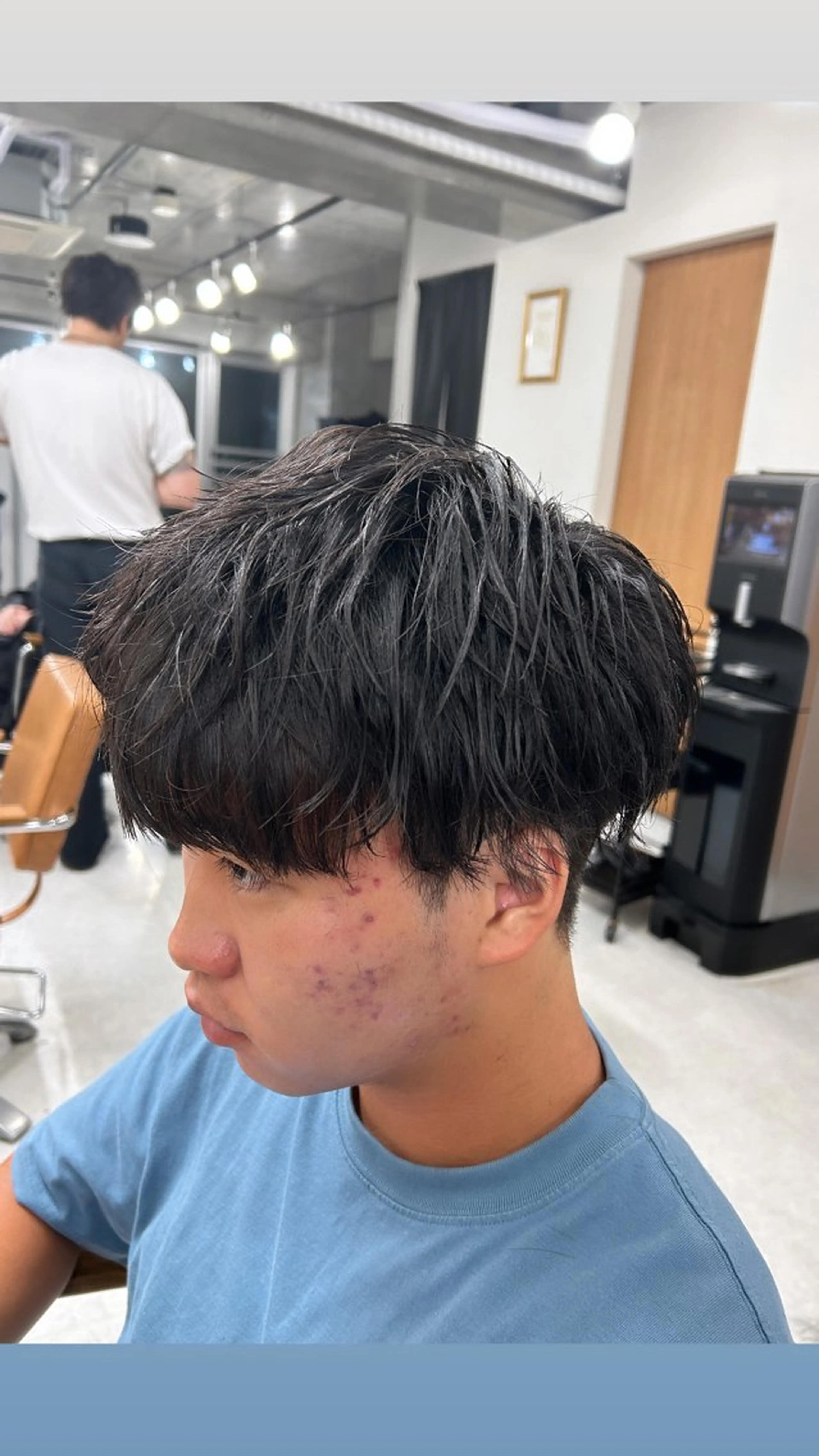 メンズ カット トリートメント ヘッドスパ ヘアセット カズキ🌼SNSモデ ル募集中のヘアスタイル