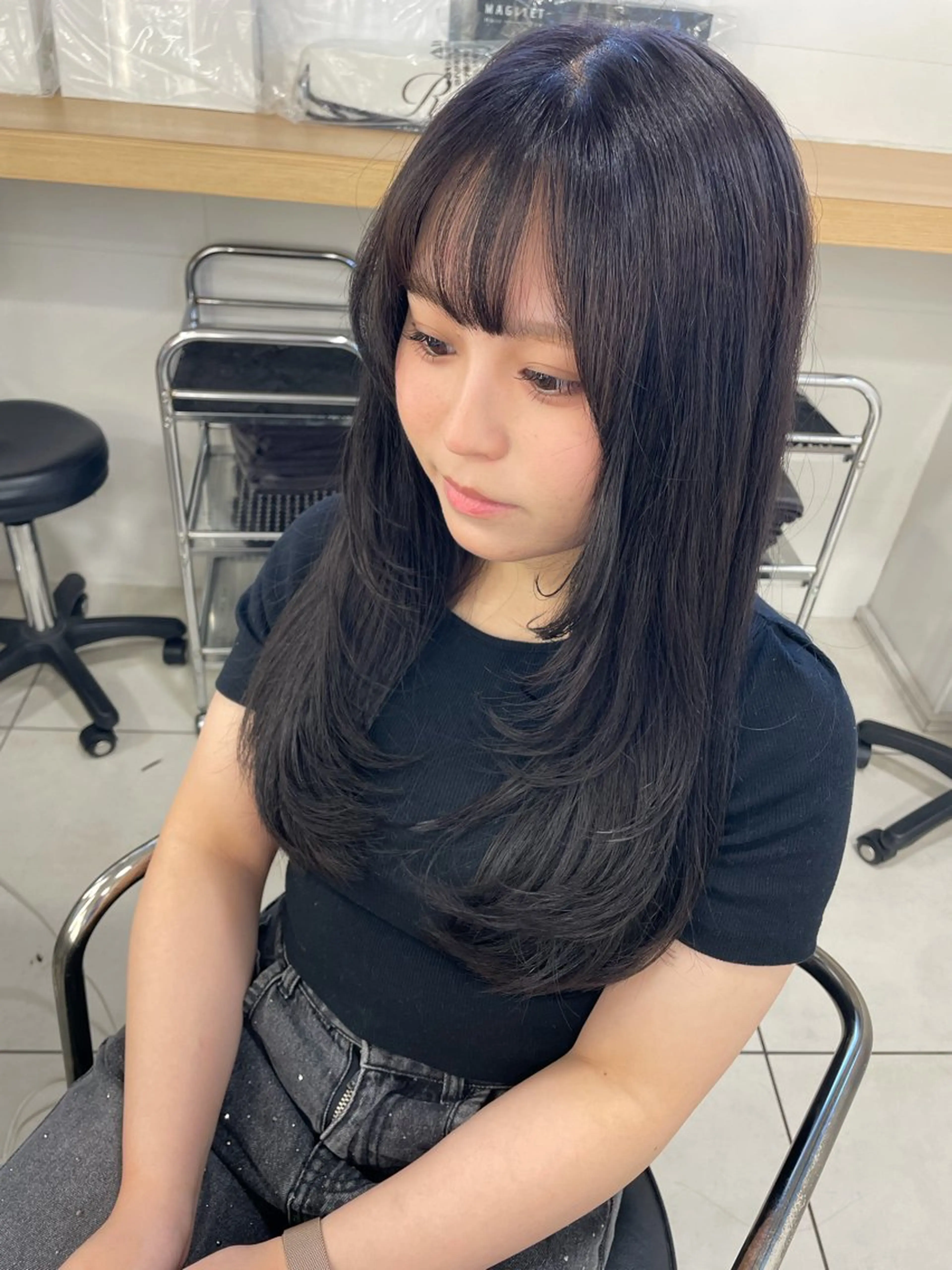 ロング 🌼ブリーチなしw/ 稲吉由莉穂🌼のヘアスタイル