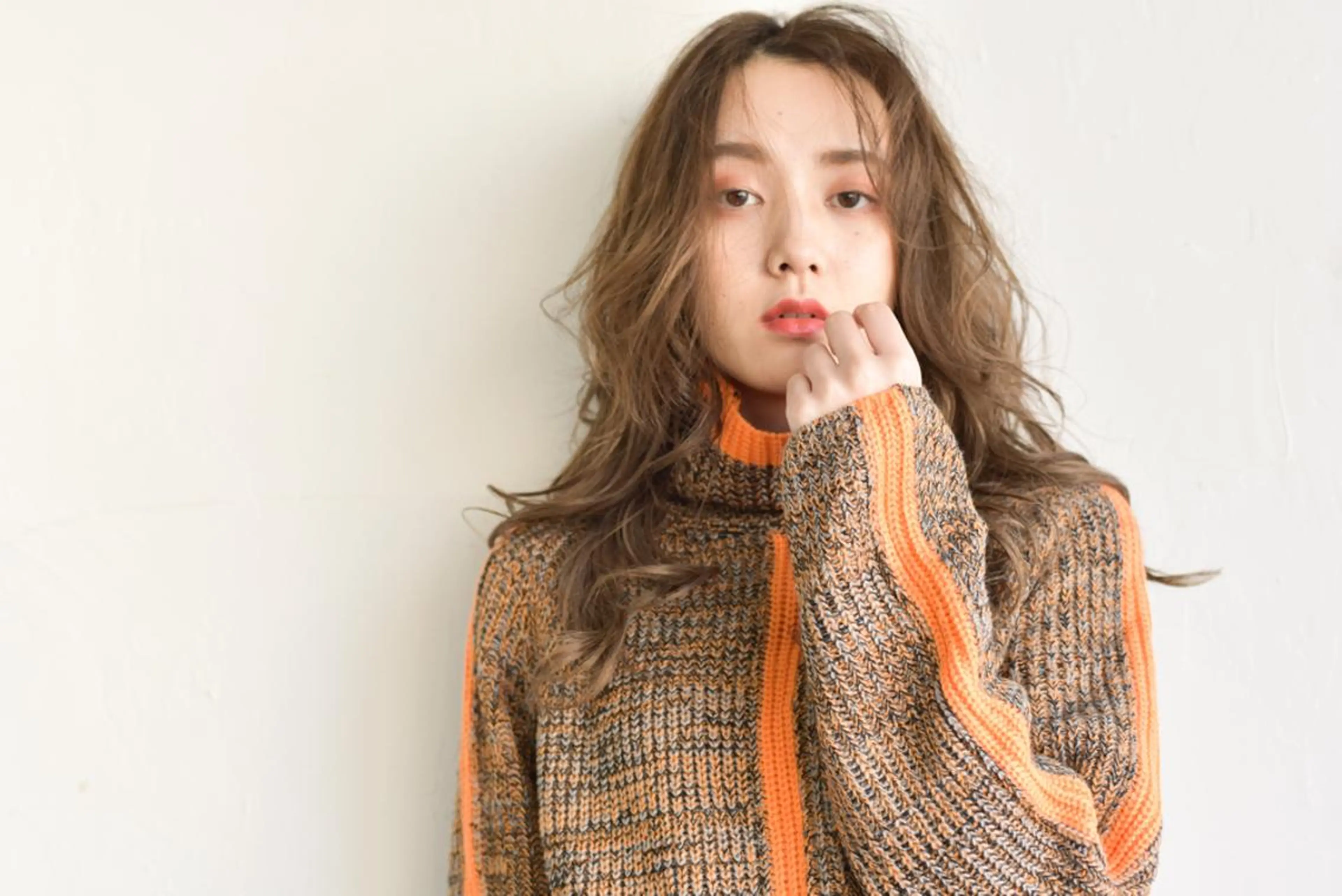 セミロング 西尾 隆介のヘアスタイル