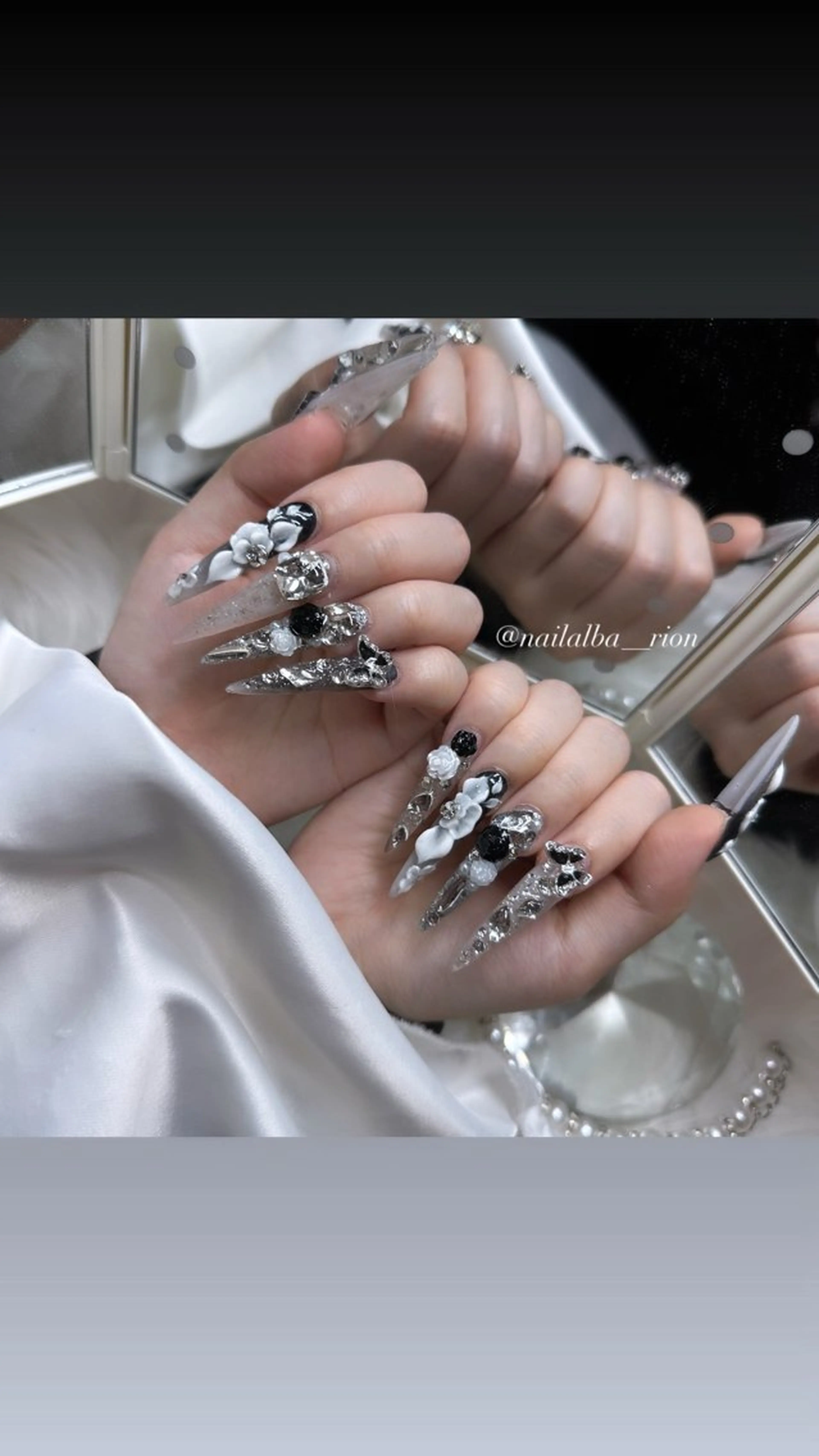 ネイル 加納 莉音のネイルデザイン