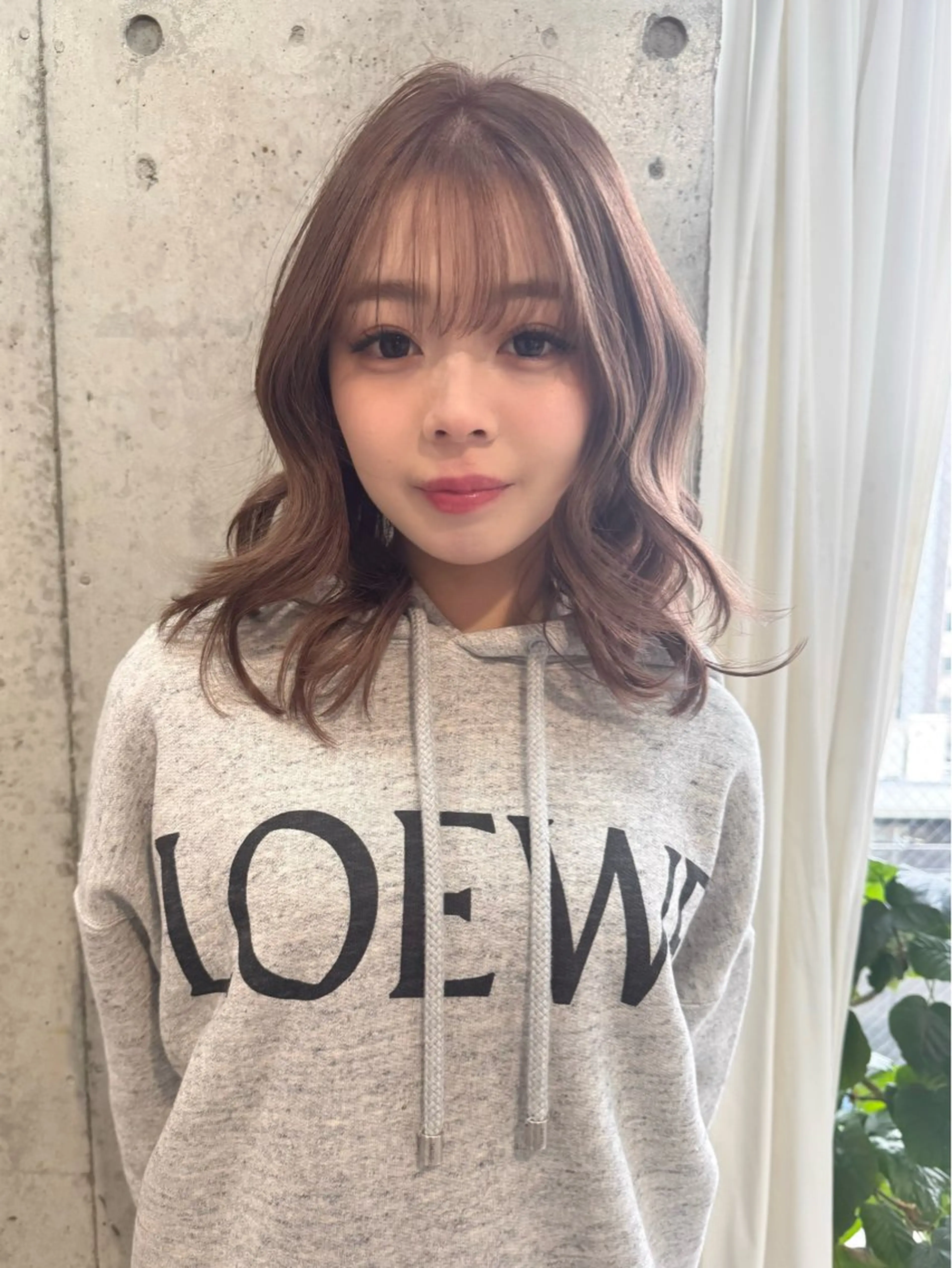 ミディアム カラー バレイヤージュ ベージュカラー ブリーチ ケアブリーチ 透明感カラー ヘアカラー lani ブリーチ /ダブルカラーのヘアスタイル