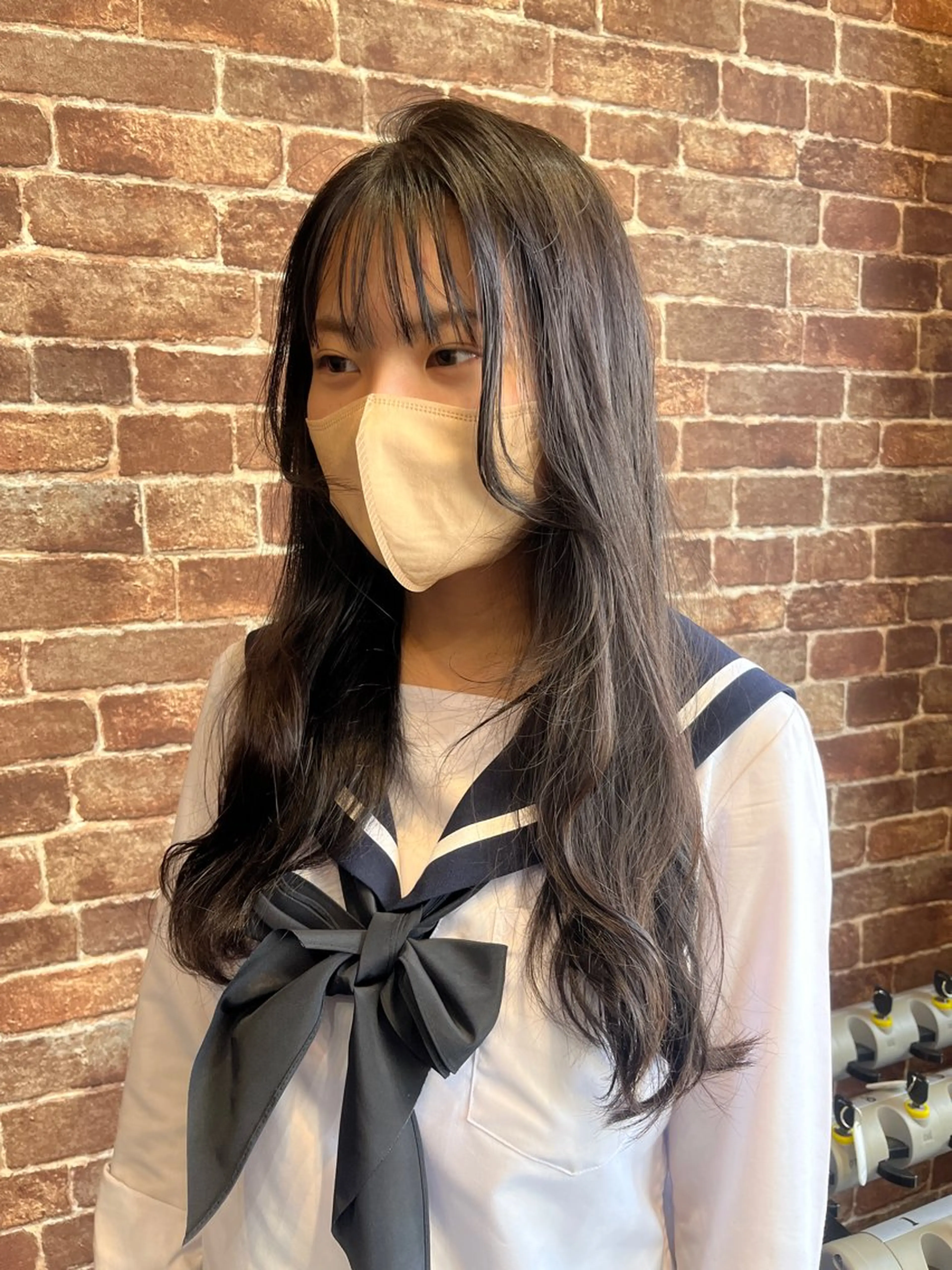 セミロング カラー パーマ ヘアアレンジ メンズ キッズ ネイル マツエク・マツパ アイブロウ メンズブリーチ メンズハイライト メンズインナーカラー メンズ韓国風 ブリーチ 久木原 ゆりのヘアスタイル