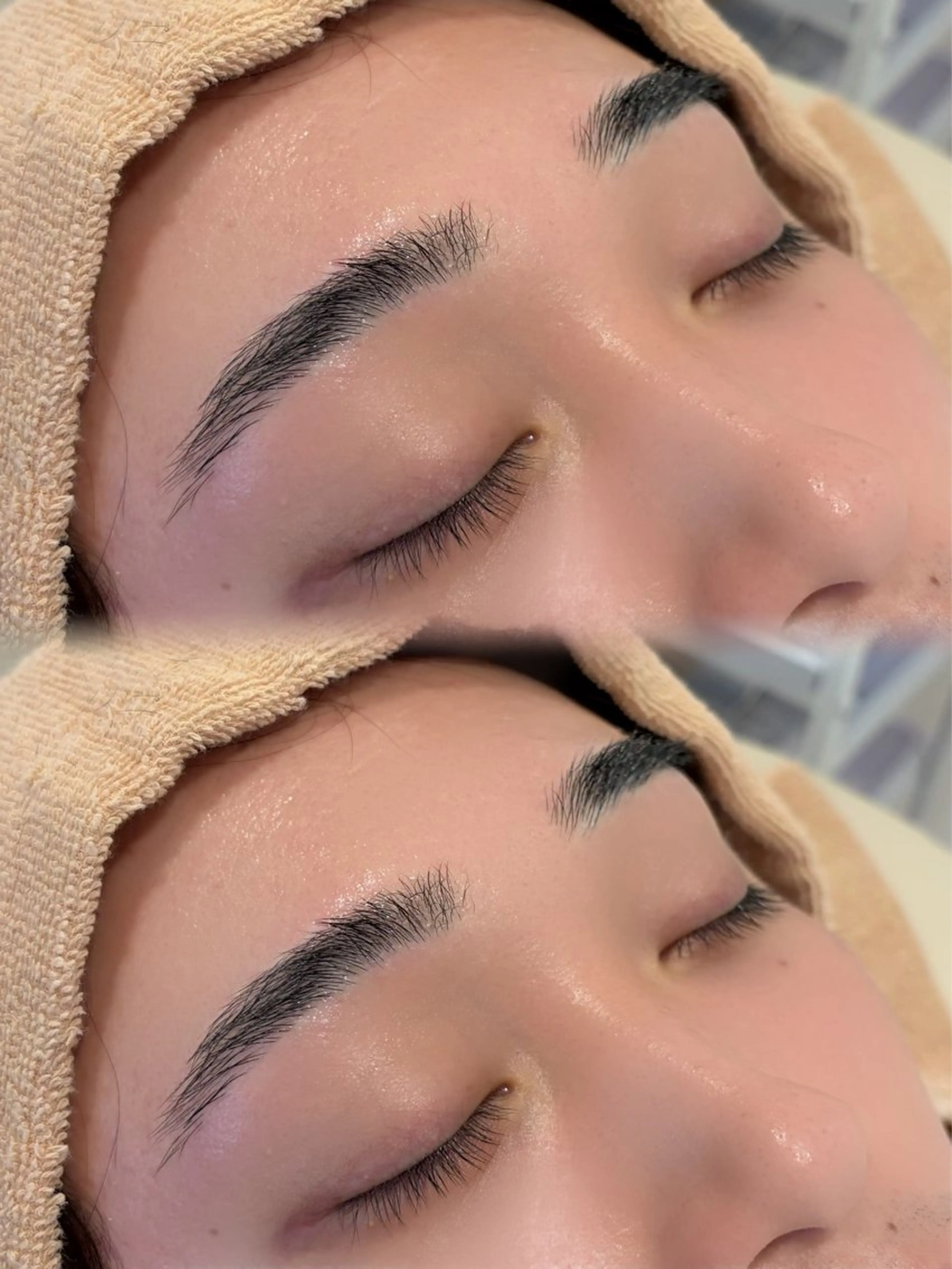 アイブロウ ワックス脱毛 眉カット 中川 愛琉の眉毛・アイブロウイメージ