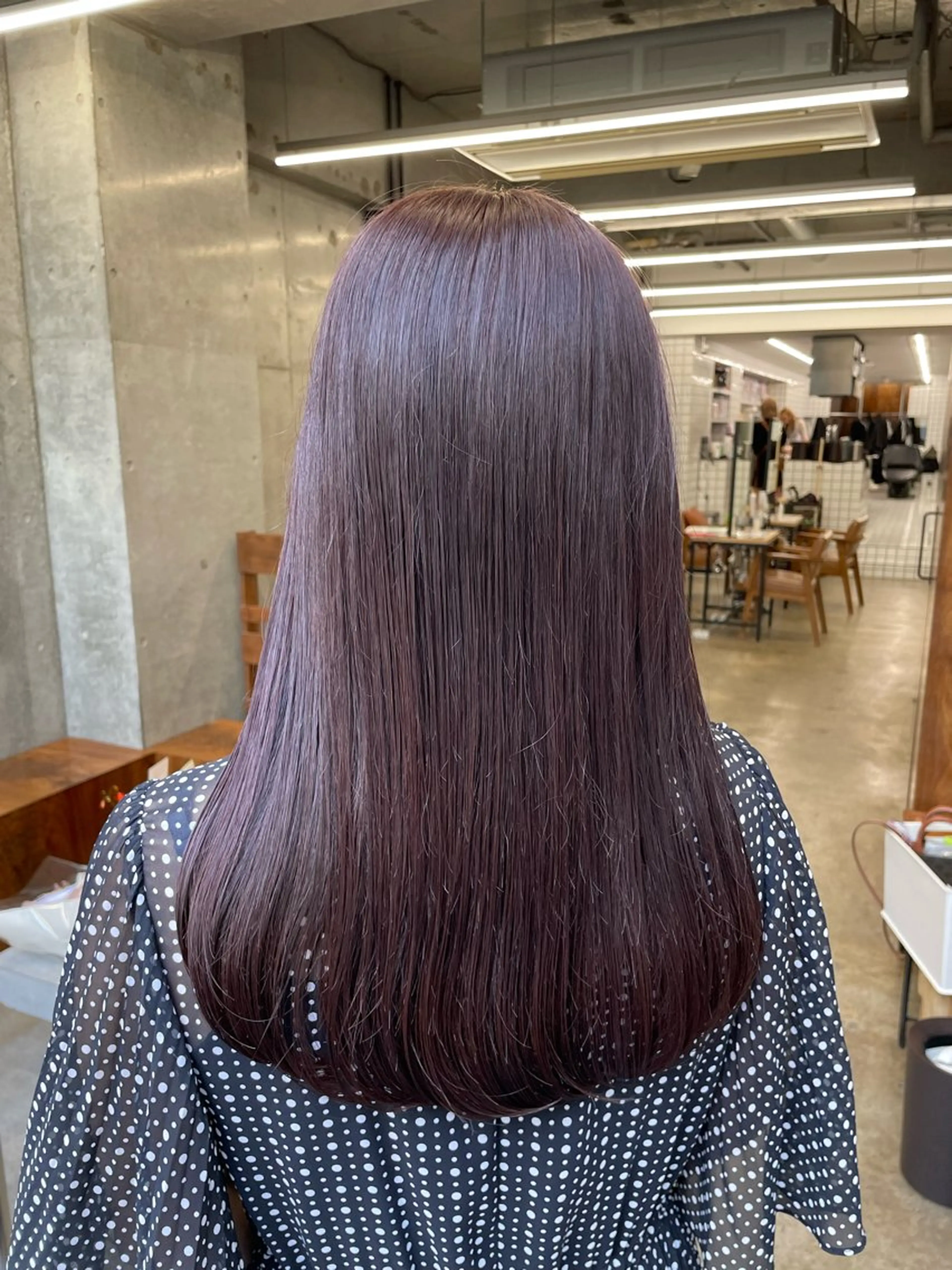 セミロング カラー 韓国風/透明感カラー 🐵mayu* 🐵のヘアスタイル