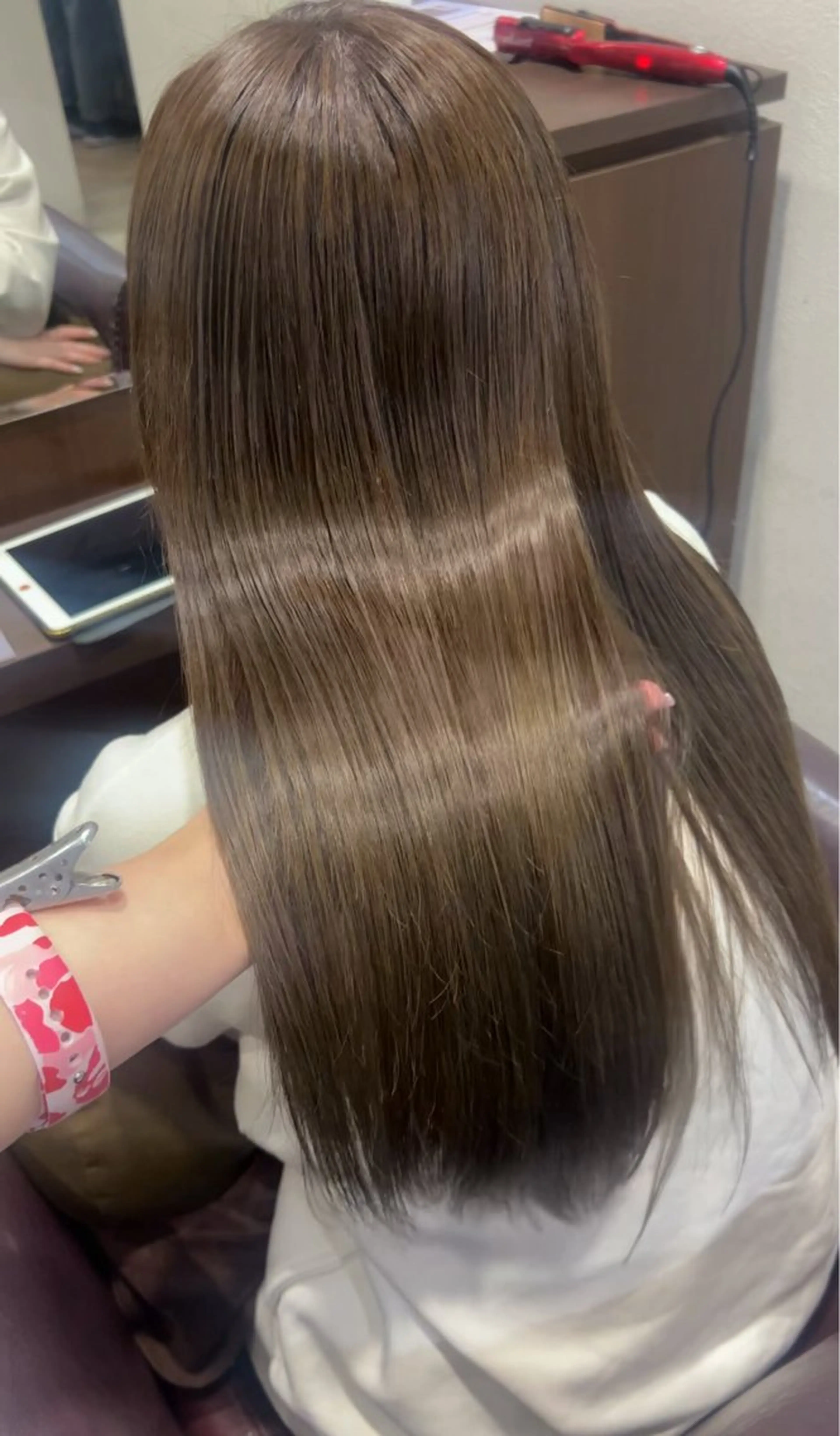 ロング 譜久島 かりんのヘアスタイル