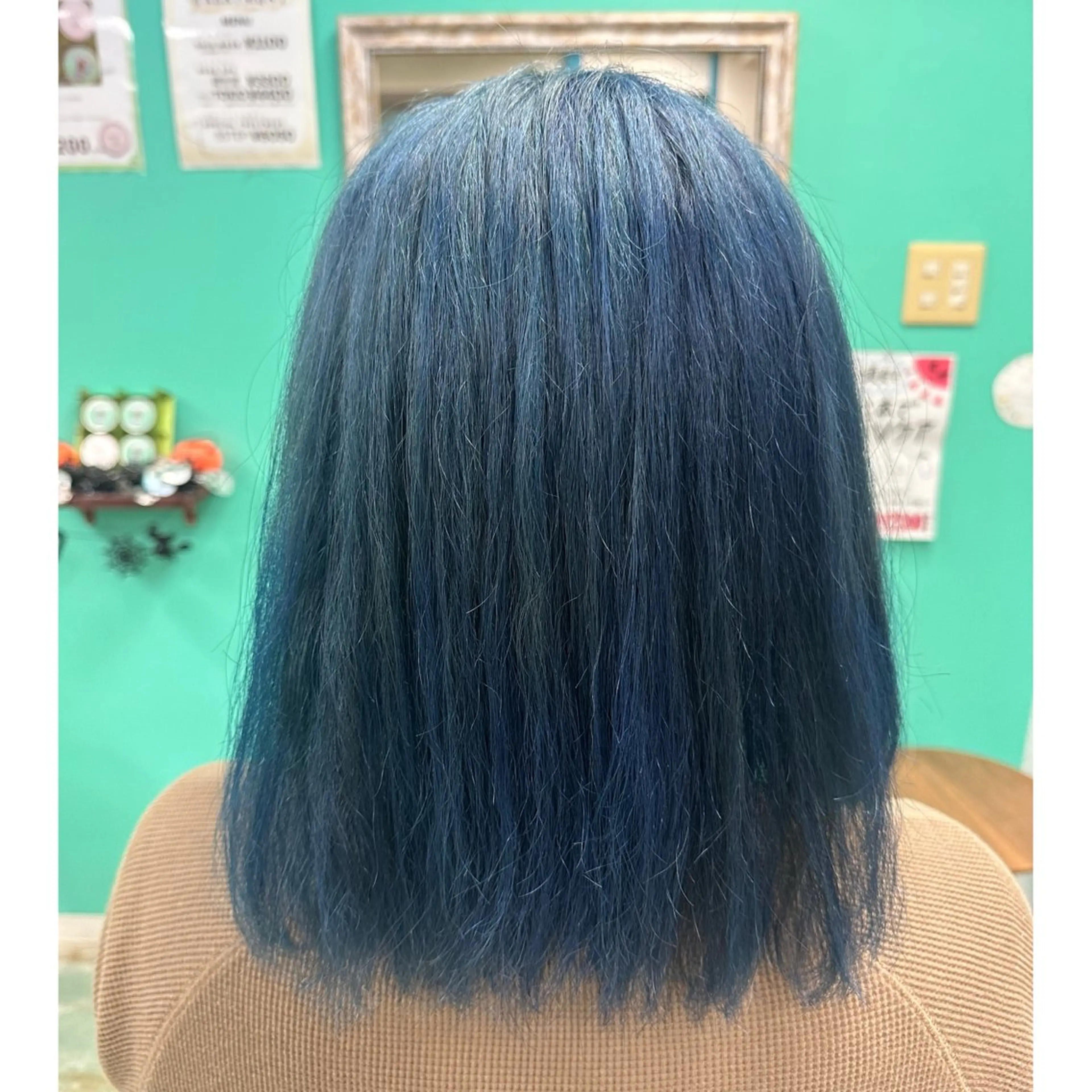 ミディアム カラー メンズ ヘアカラー 三原 友美のヘアスタイル