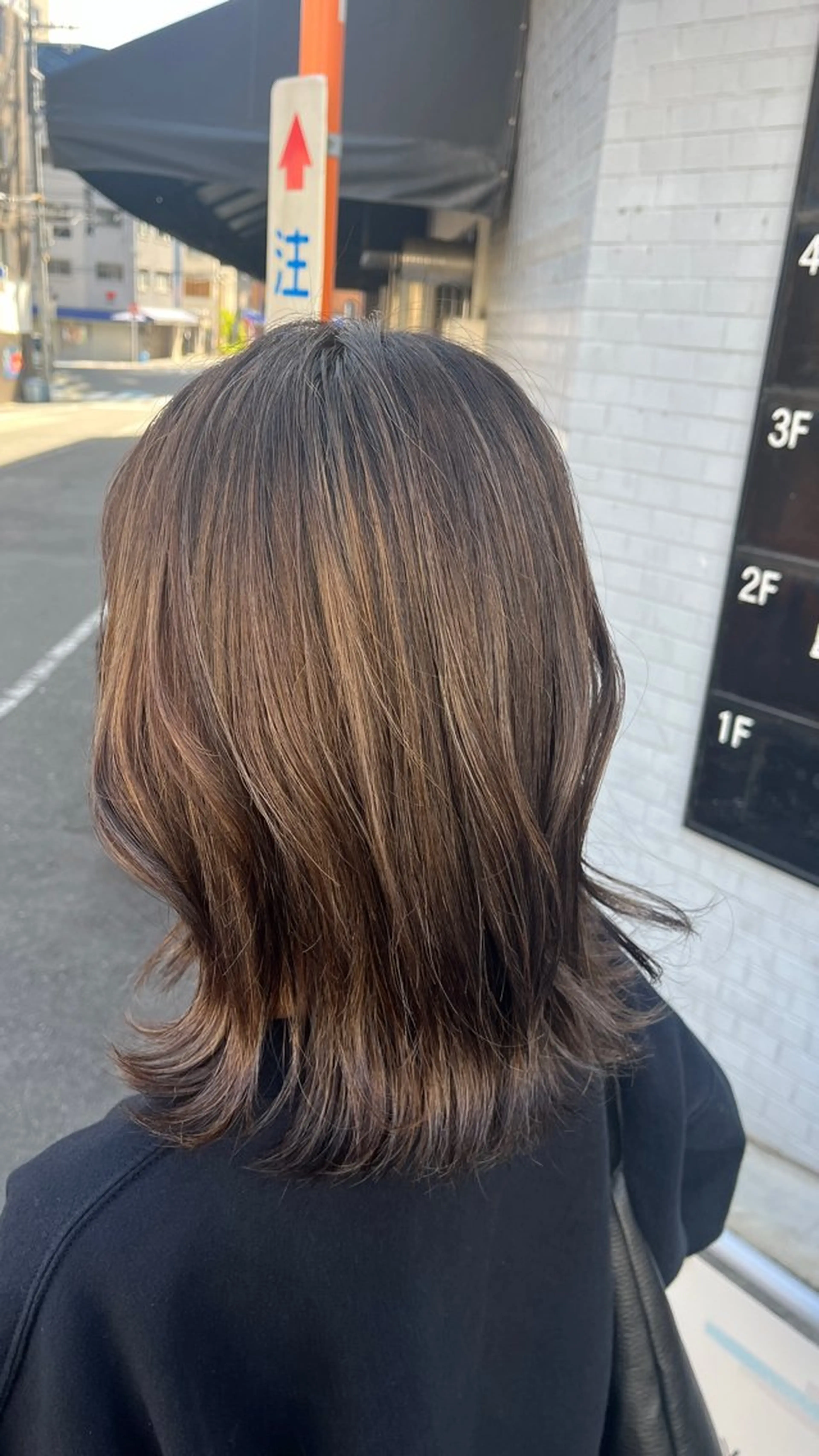 ミディアム カラー 天王寺美容室/カット モデル募集/miiaのヘアスタイル