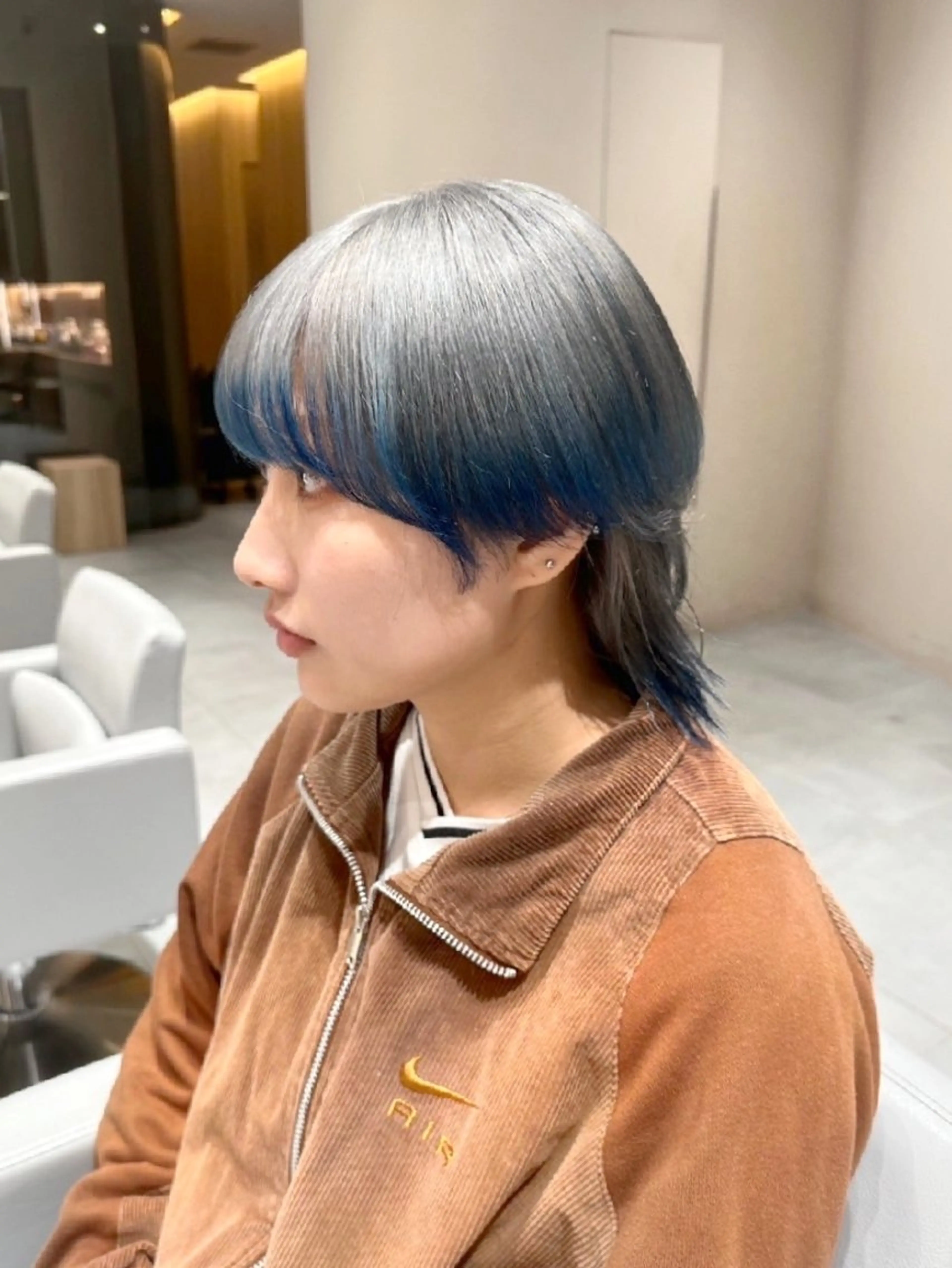 ショート ヘアカラー トリートメント 🫧暖色愛され透明感 🍒カラー千優のヘアスタイル
