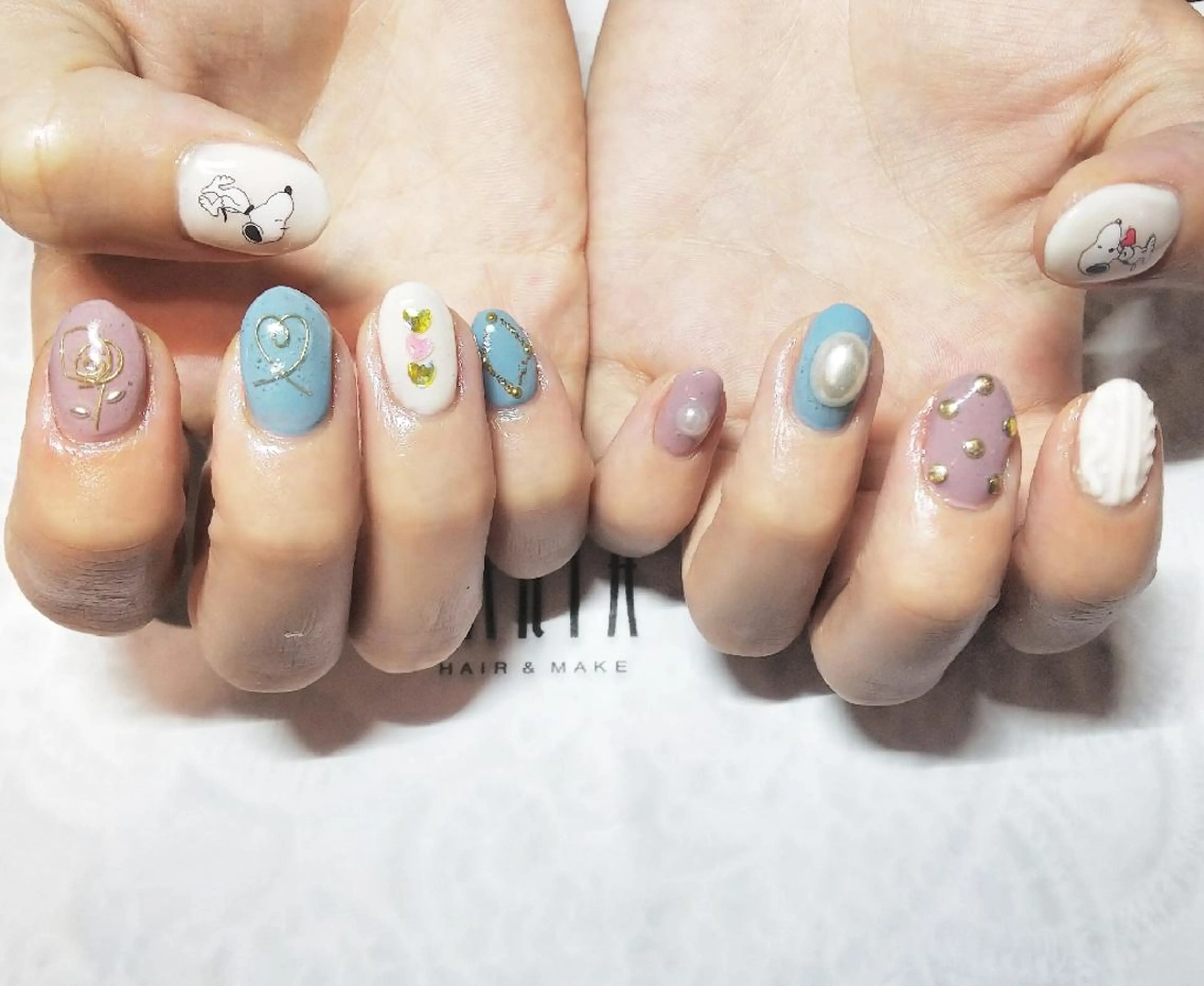 ネイル ハンドネイル Ne naiL ruricoのネイルデザイン