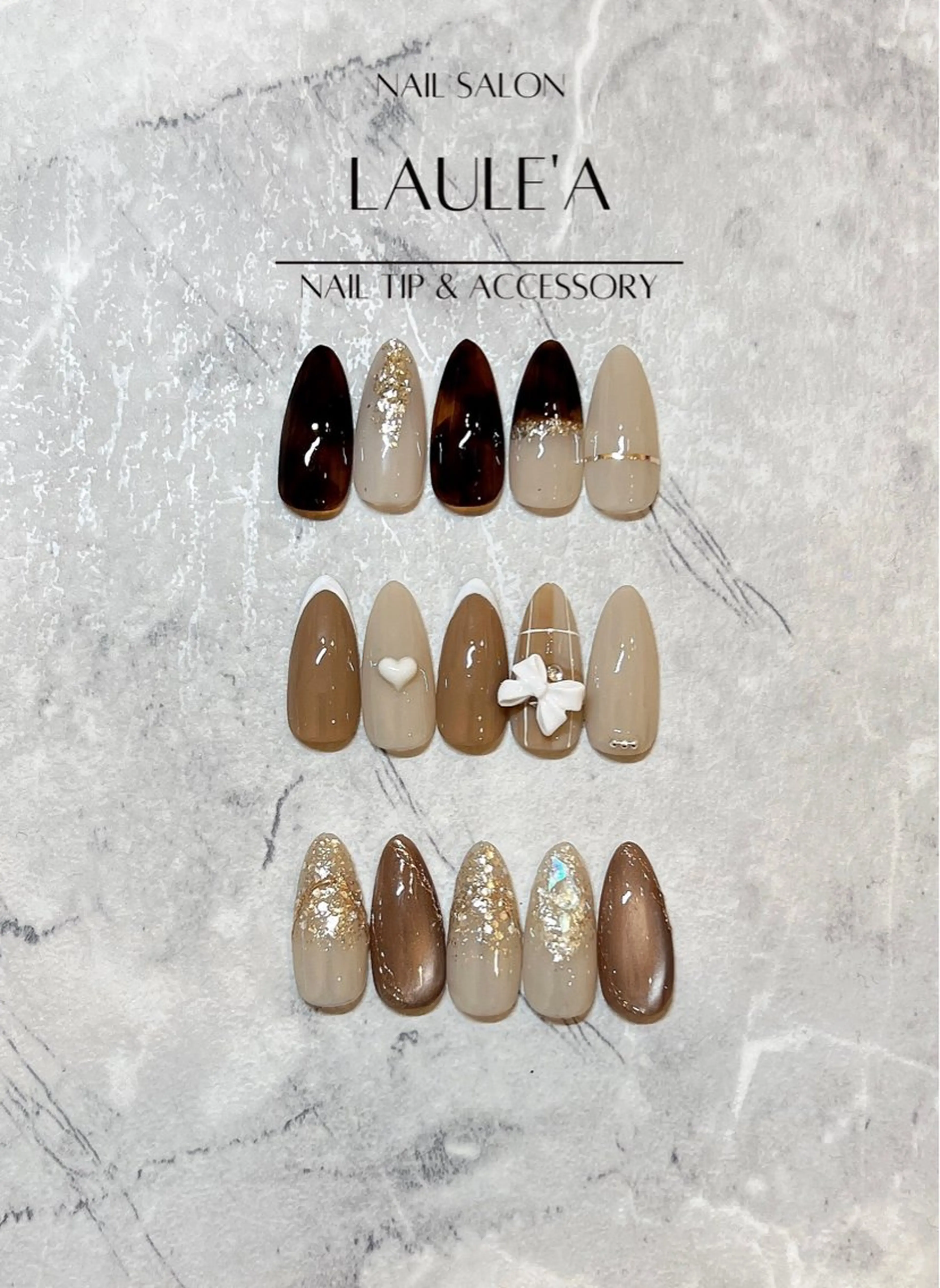 ネイル ハンドネイル nailsalon Laule'aのネイルデザイン