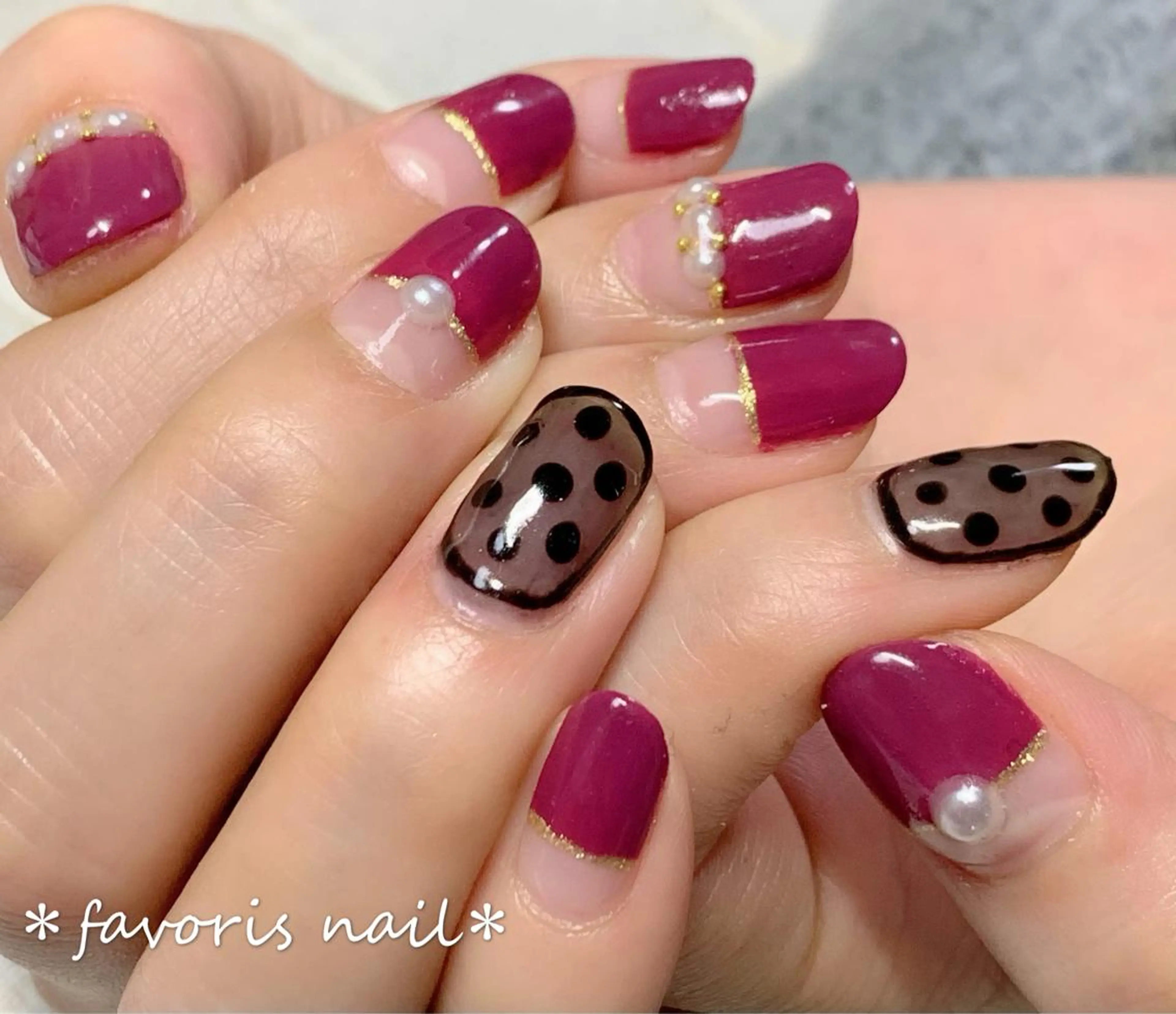 ネイル favoris nail🌼のネイルデザイン