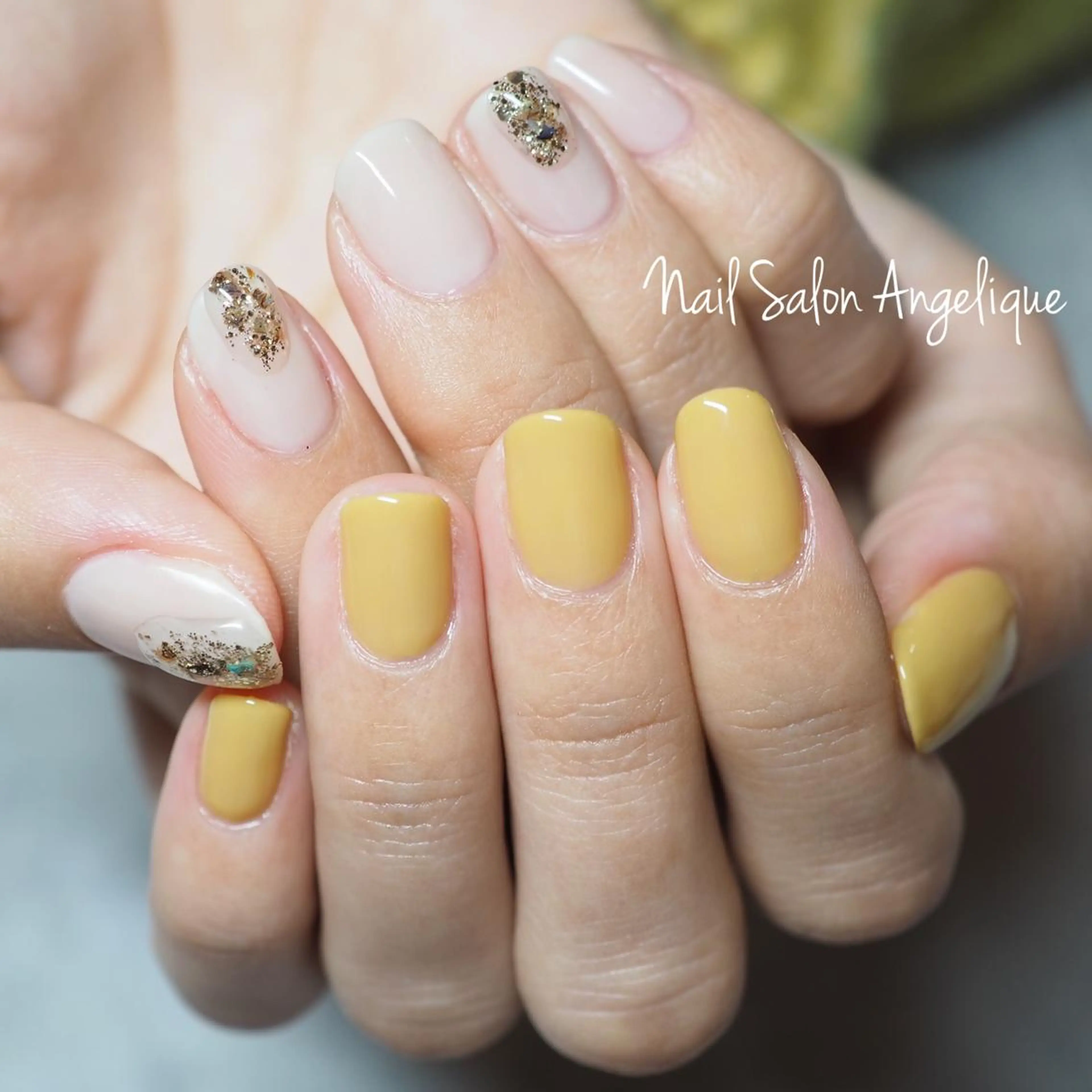 ネイル ニュアンスネイル ワンカラーネイル ハンドネイル Nailist Rumiのネイルデザイン