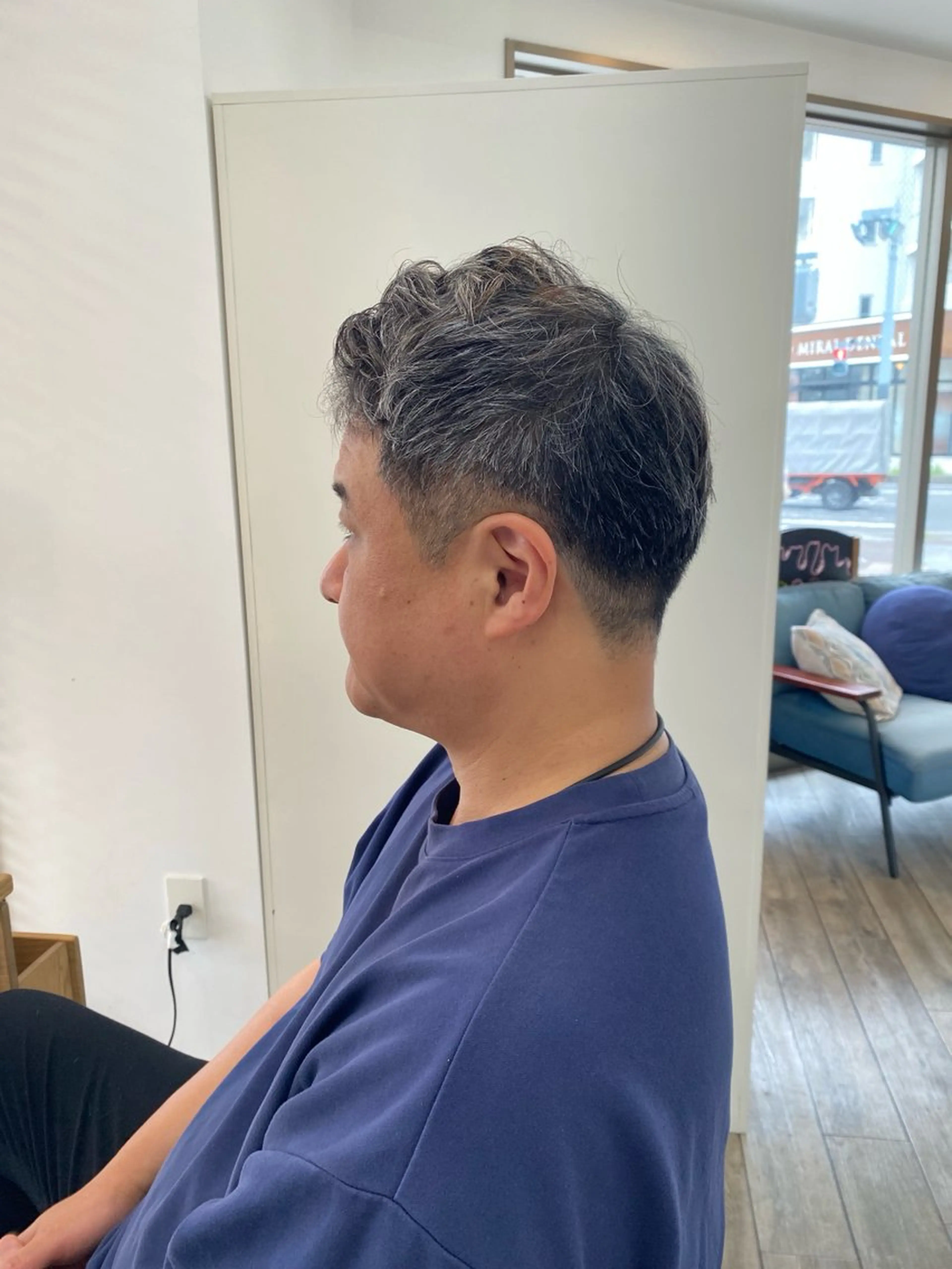 ショート メンズ カット トリートメント THETAふじみ野 野宮のヘアスタイル