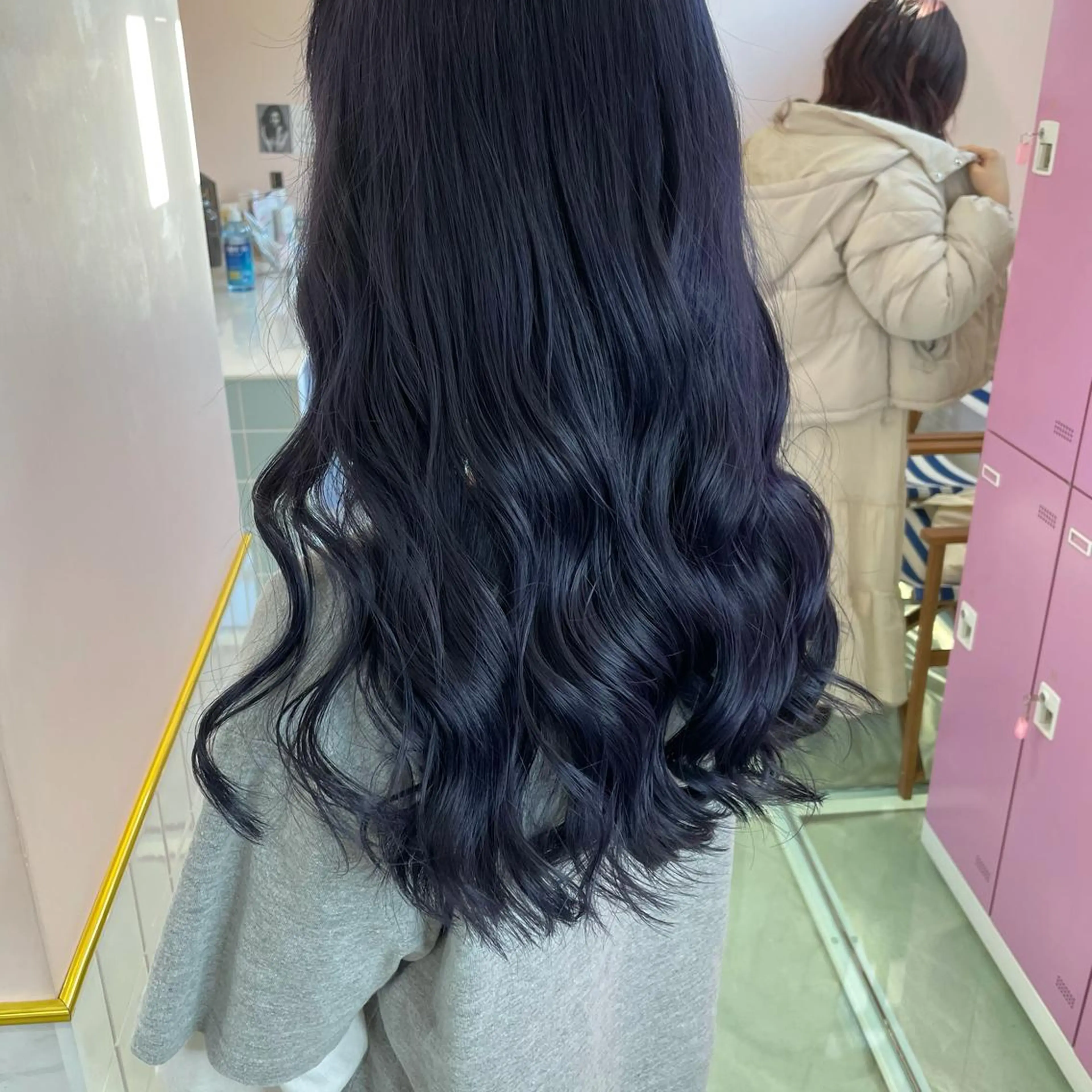 ミディアム カラー ヘアカラー トリートメント ヘアセット 🫧tatsuki 🫧“lot 横浜“のヘアスタイル