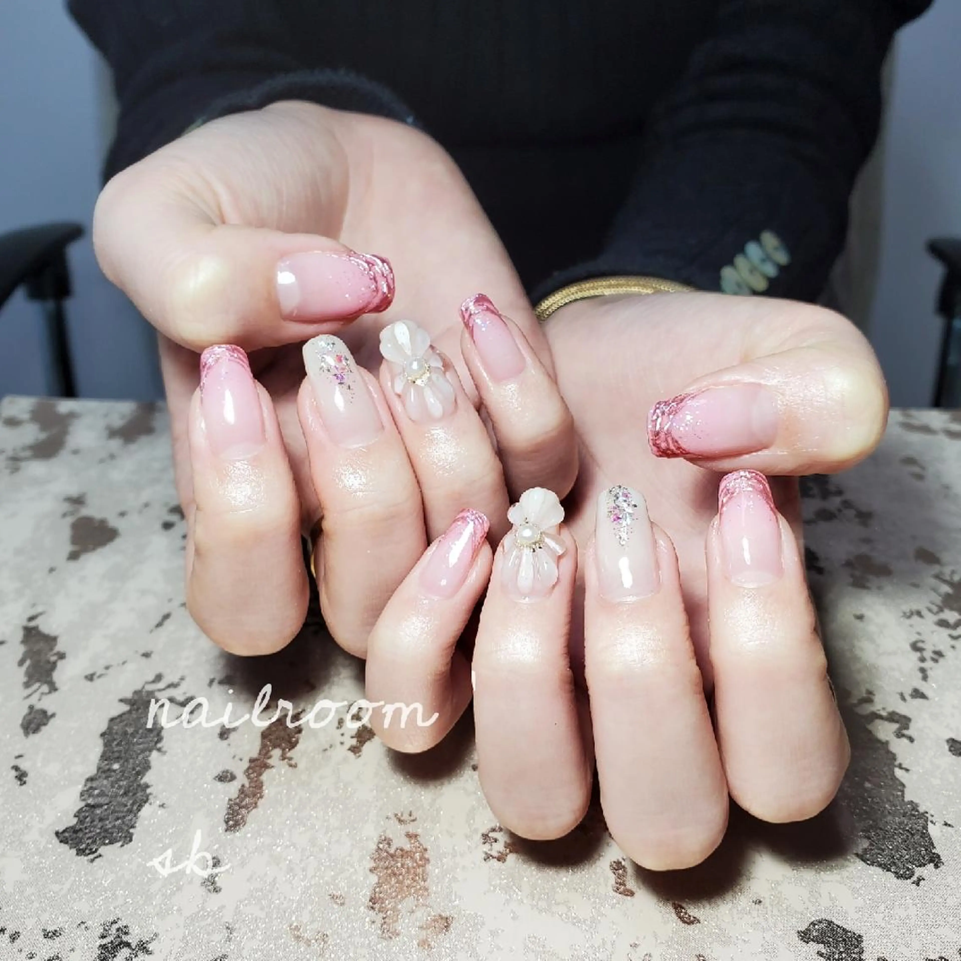 ネイル ハンドネイル nailroom‪ sb‪‪𓈒𓂂𓏸のネイルデザイン