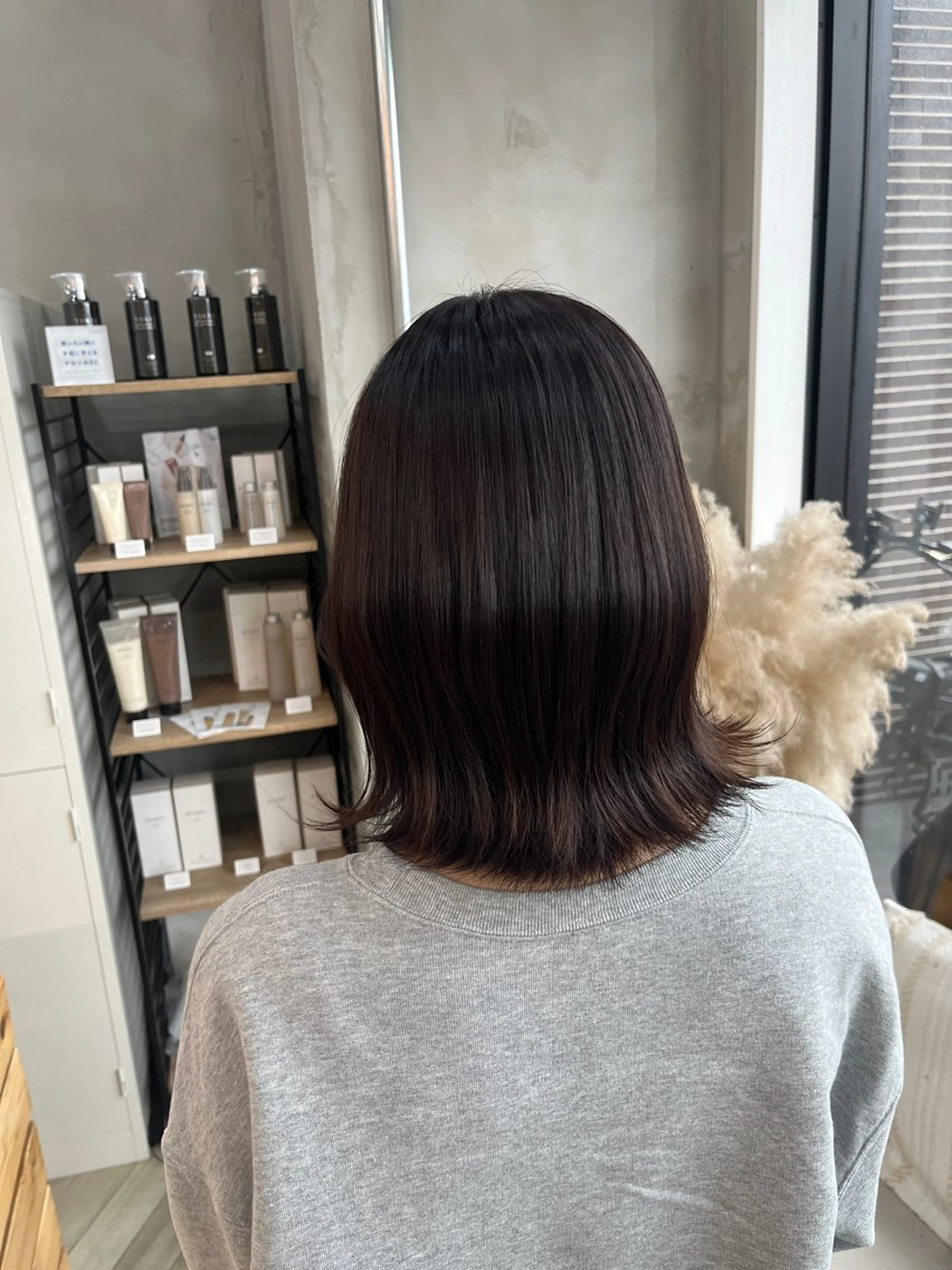 カラー 田中 萌のヘアスタイル