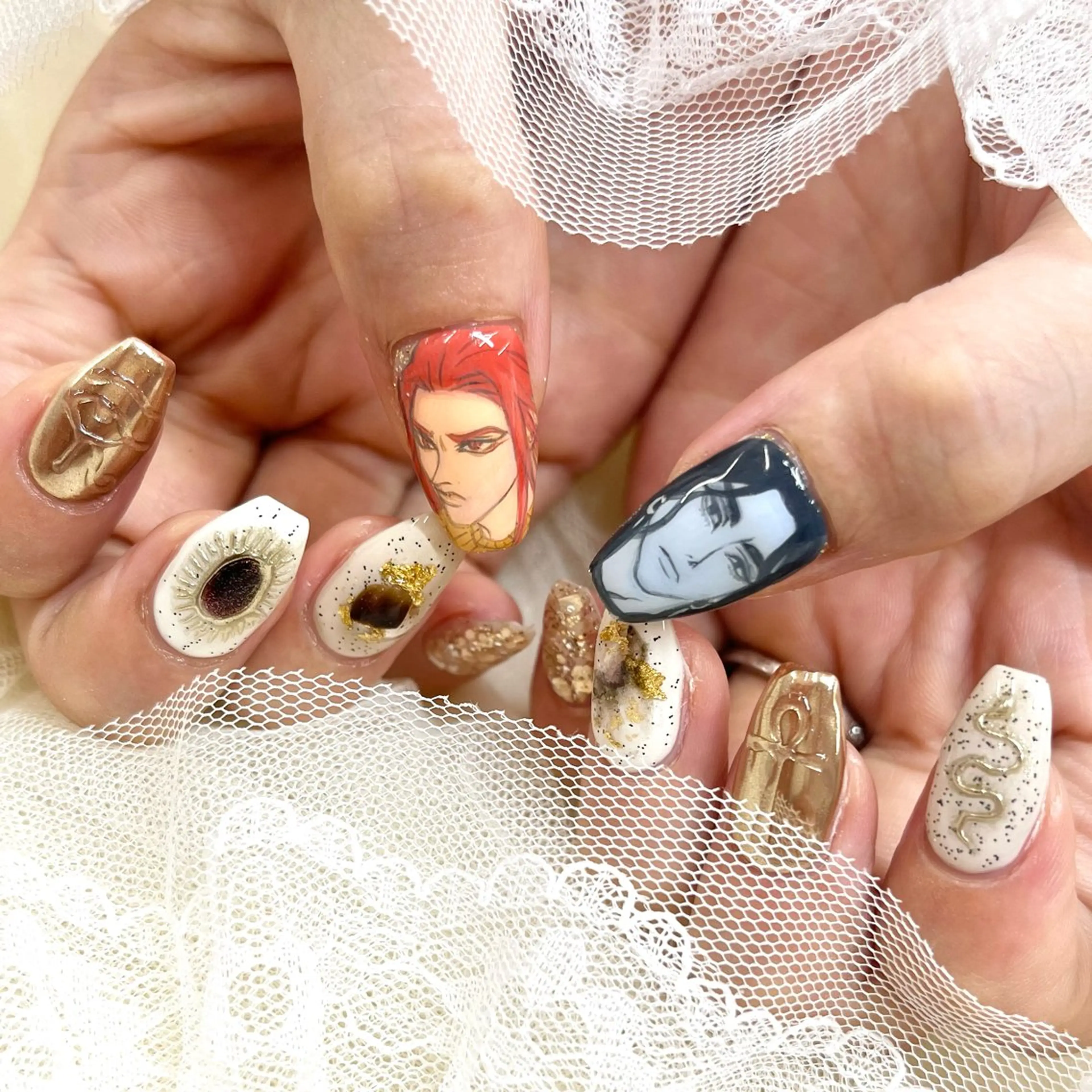 ネイル ハンドネイル 池袋痛ネイル Nok. 渡辺のネイルデザイン