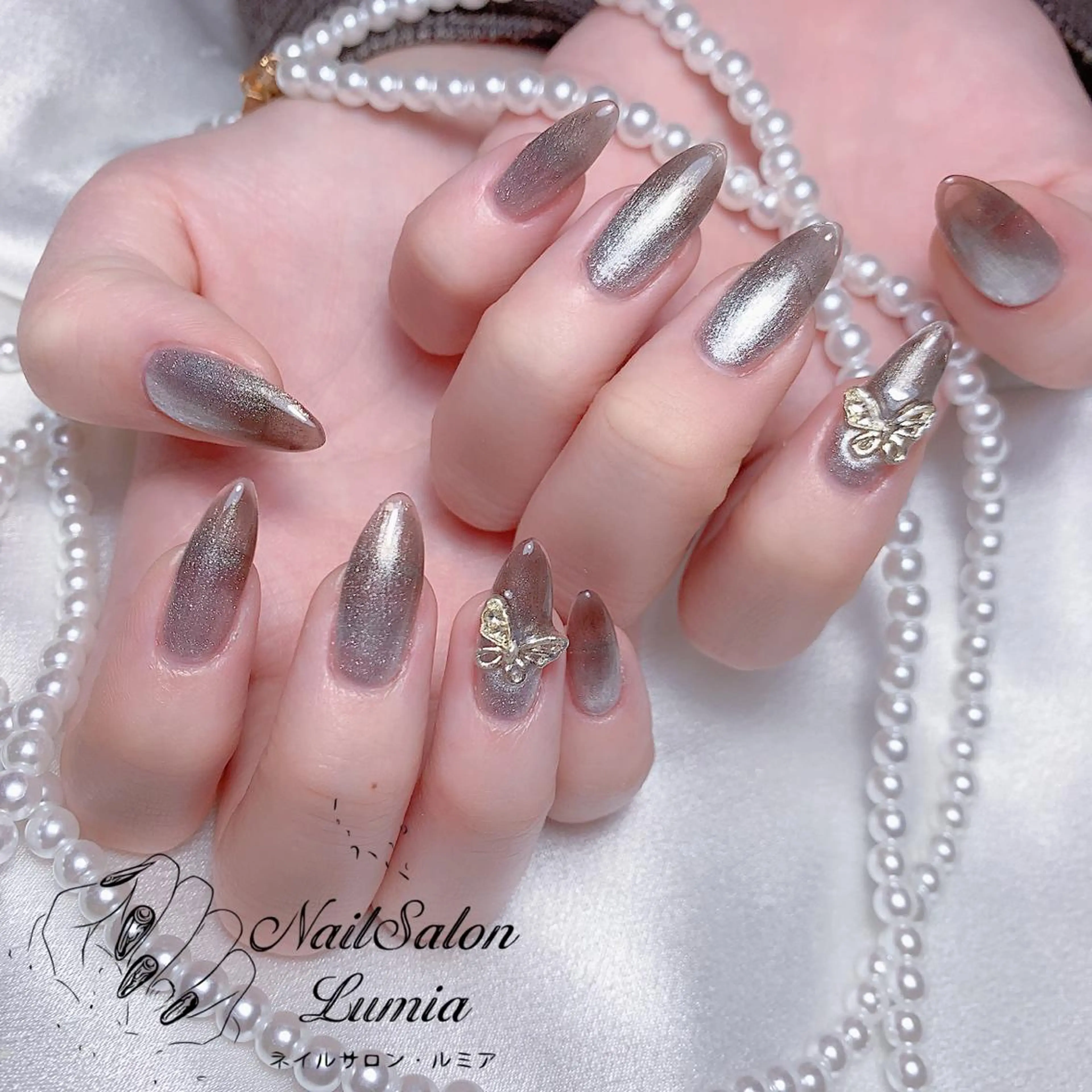 ネイル ハンドネイル ネイルサロン ルミア Lumia 店長のネイルデザイン