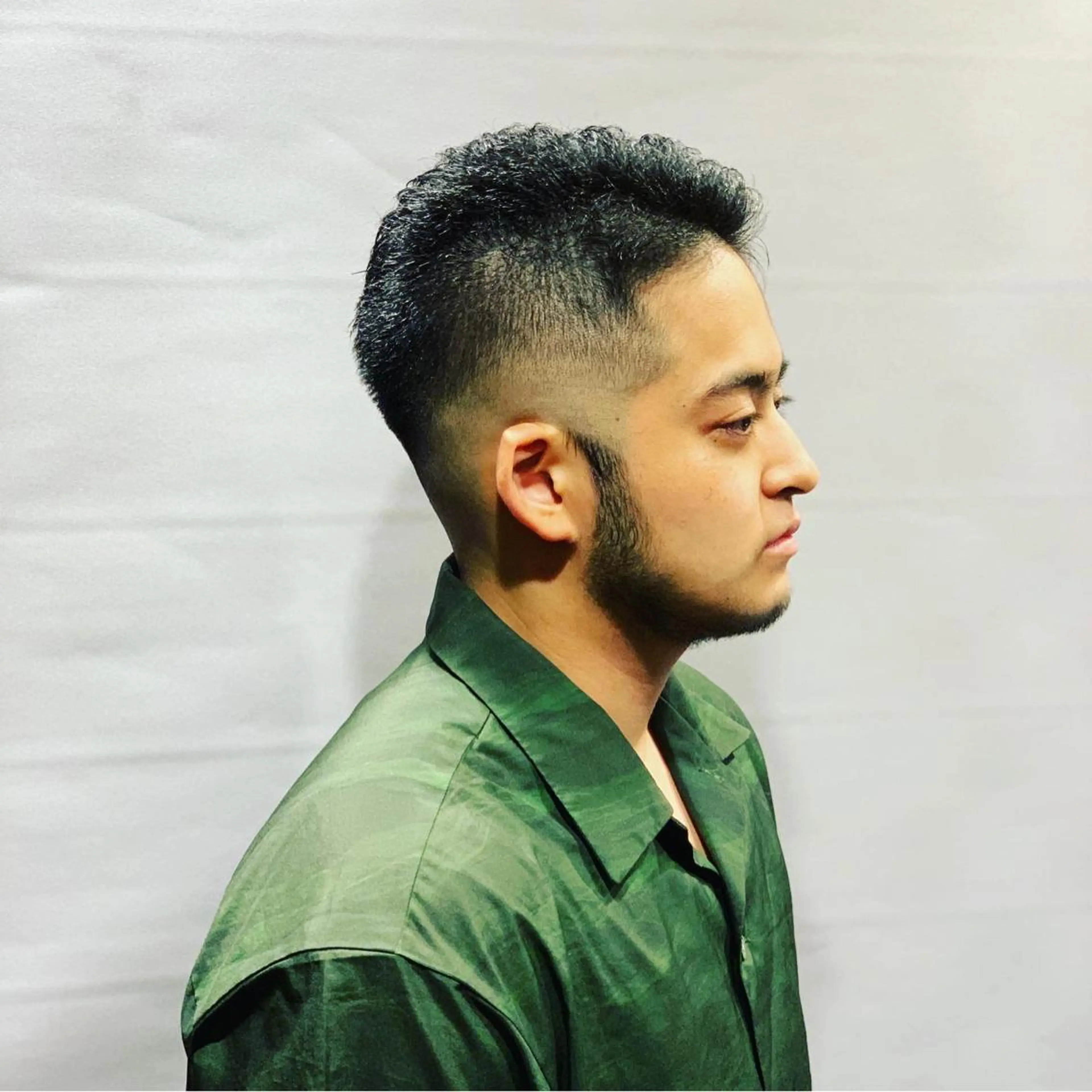 ショート メンズ カット パーマ ヒロ銀座 バーバーショップ神楽坂所属・ひらお あおとのヘアスタイル