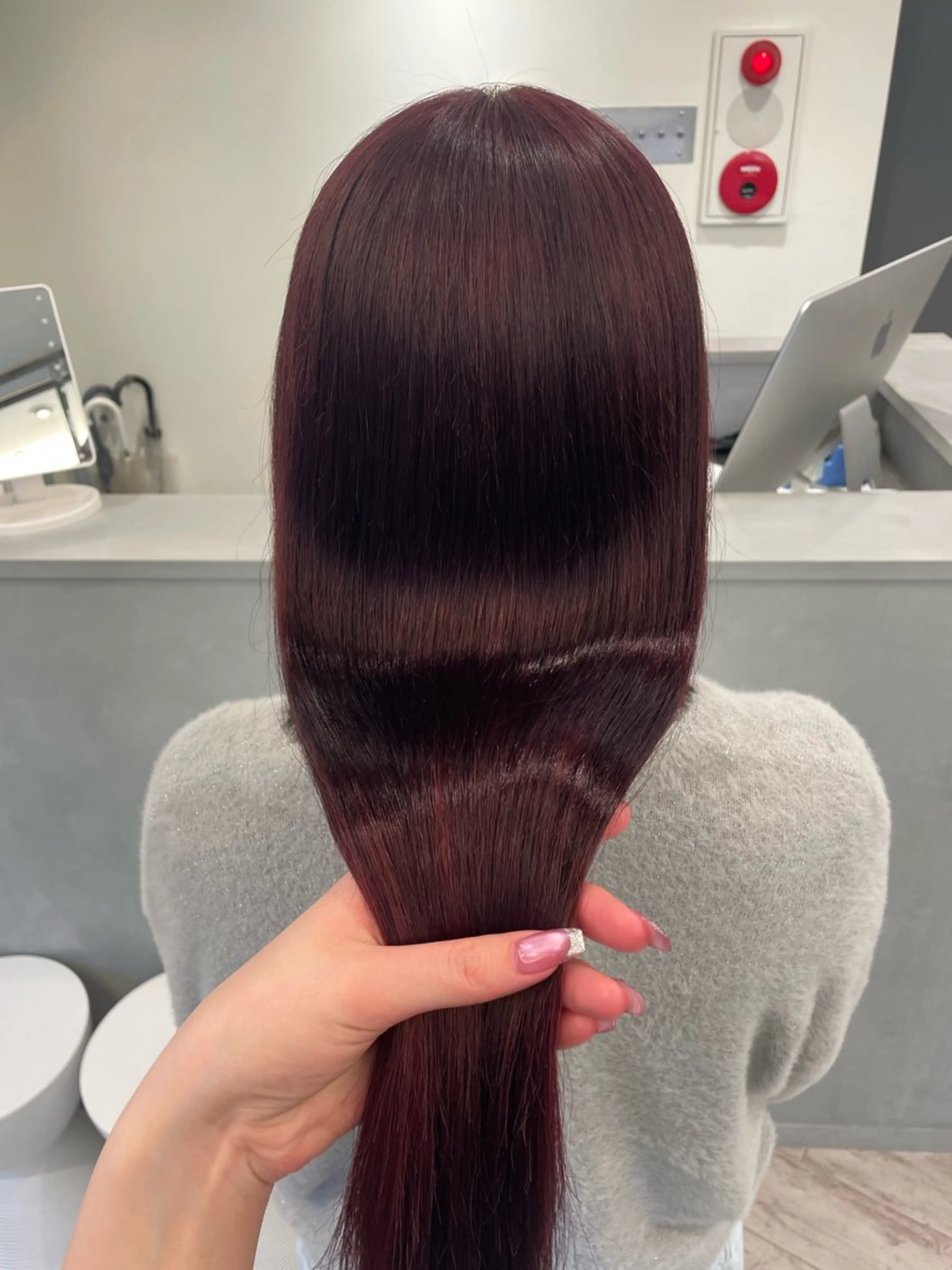 ロング カット ヘアカラー トリートメント ♡似合わせハイトーン ♡maiのヘアスタイル