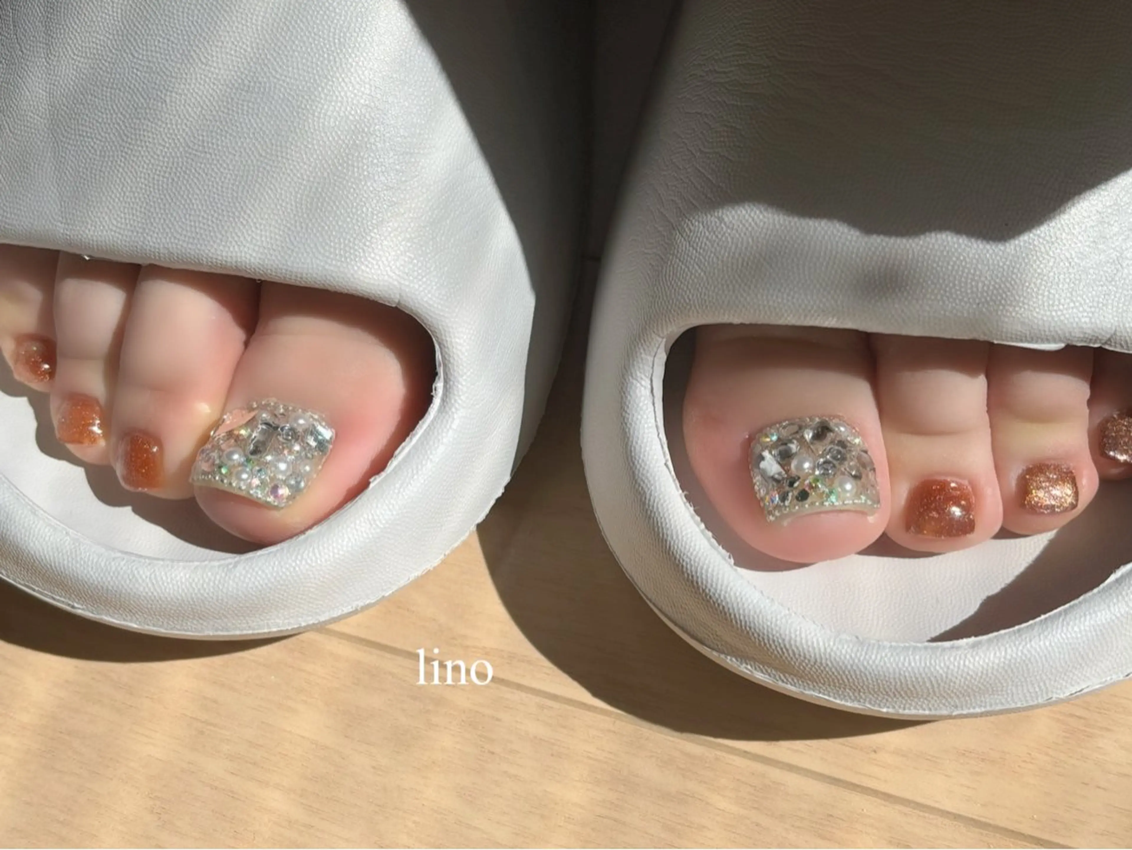 ネイル フットネイル lino salonのネイルデザイン