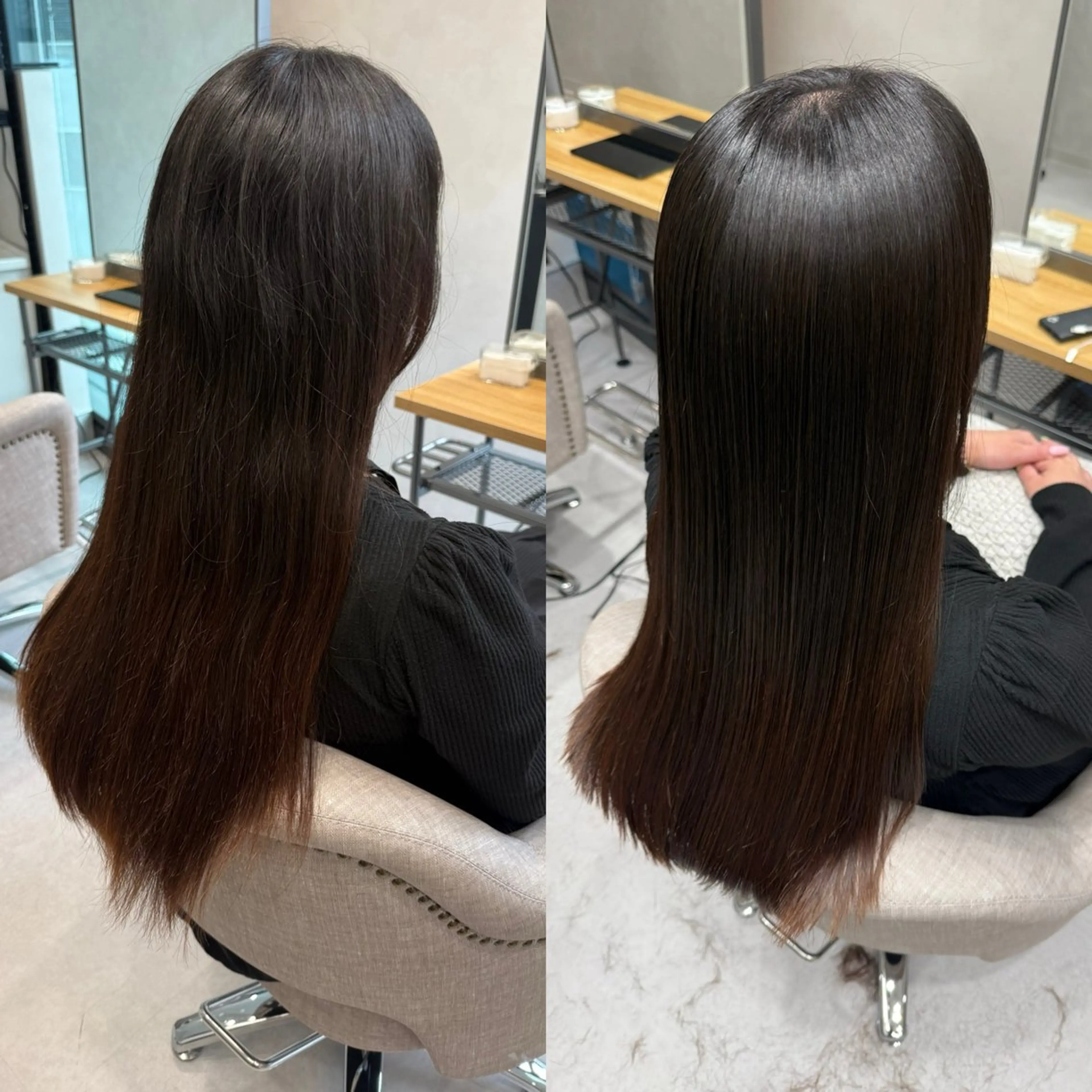 【当日・前日限定】縮毛矯正の動画撮影モデル様。顔出し必須ですの写真